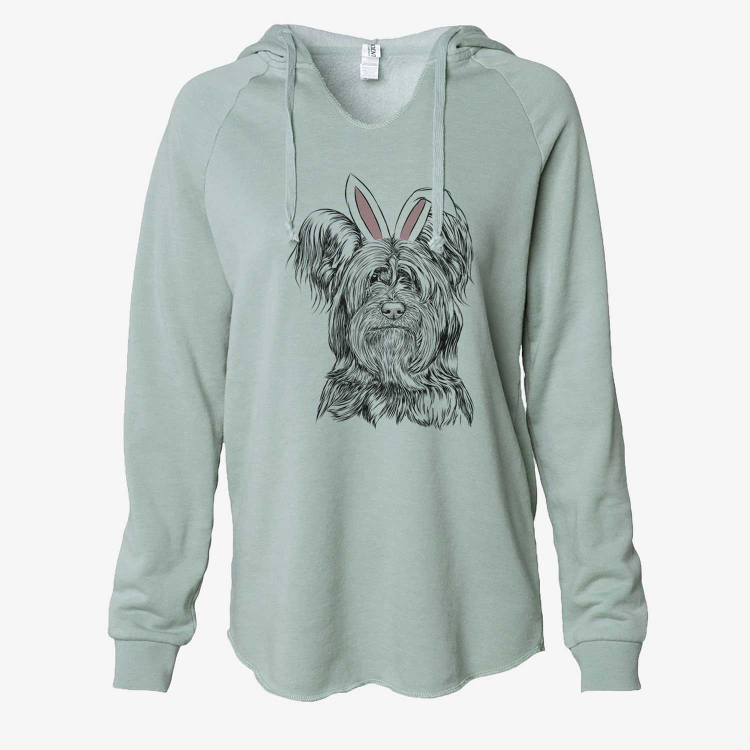 Easter Bandit the Skye Terrier - Cali Wave Hooded Sweatshirt