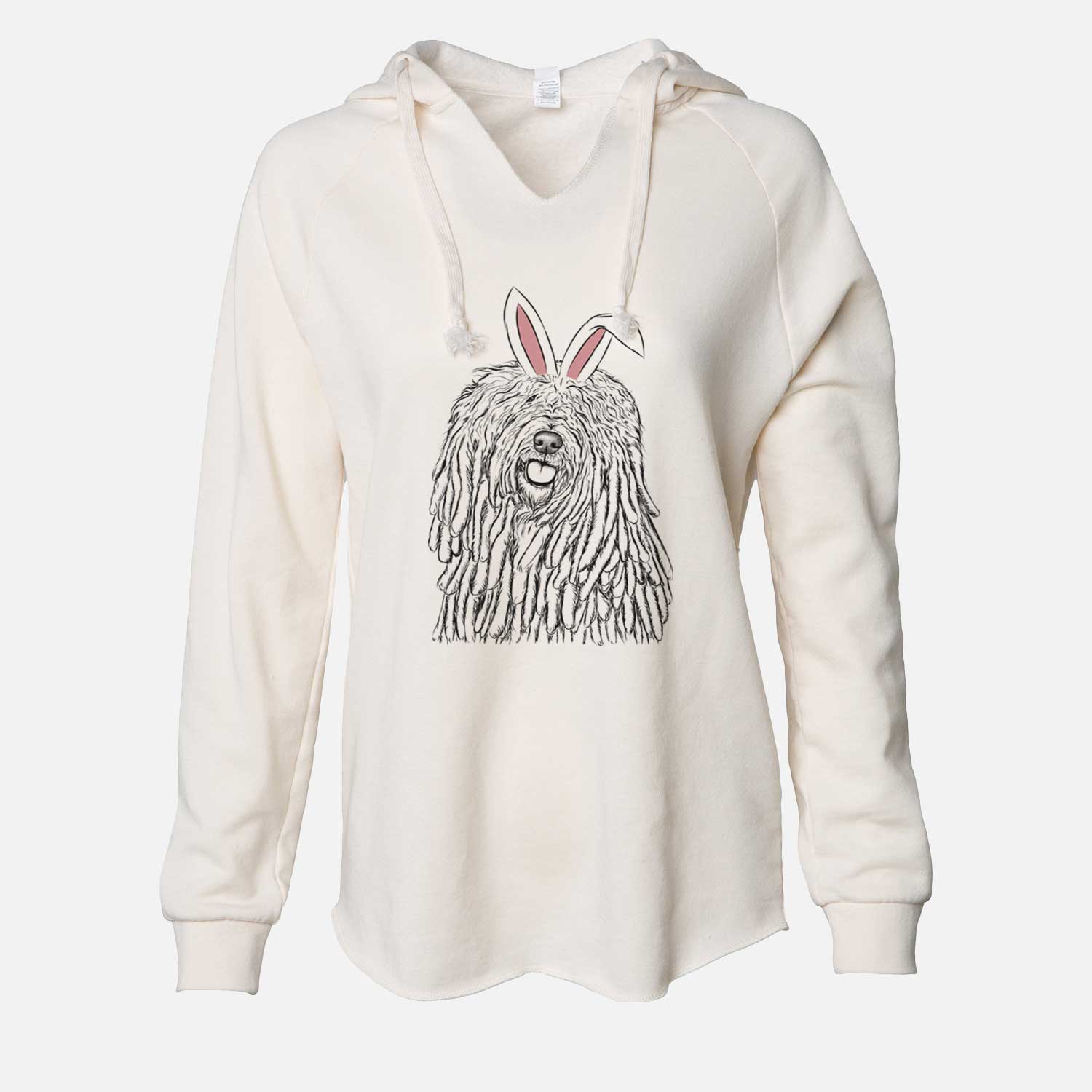 Easter Barry the Komondor - Cali Wave Hooded Sweatshirt