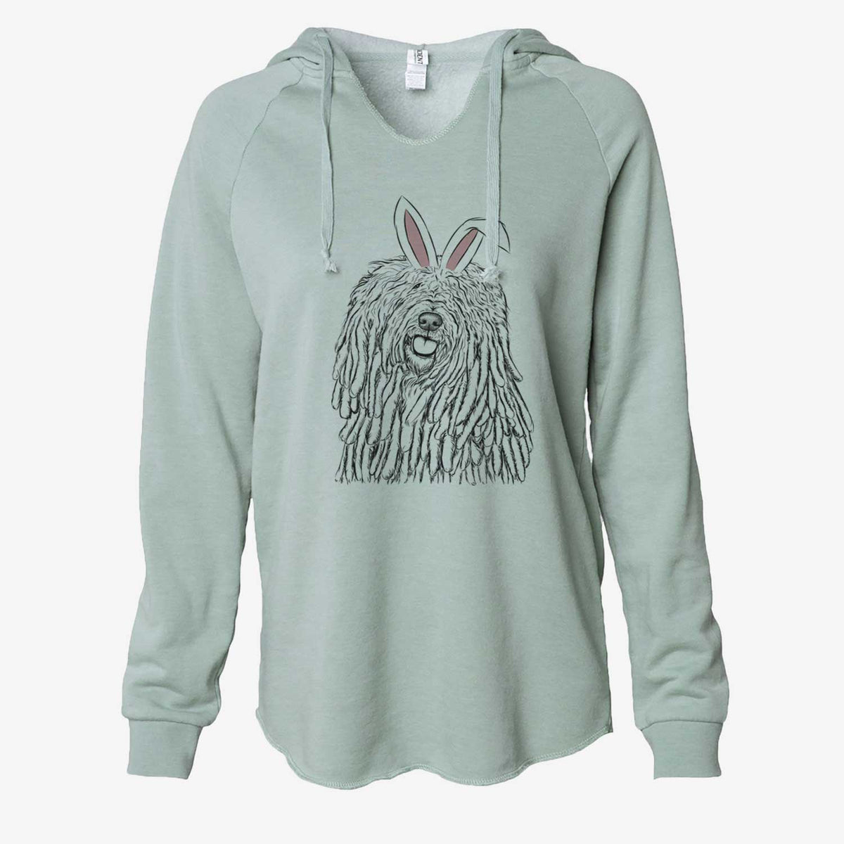 Easter Barry the Komondor - Cali Wave Hooded Sweatshirt