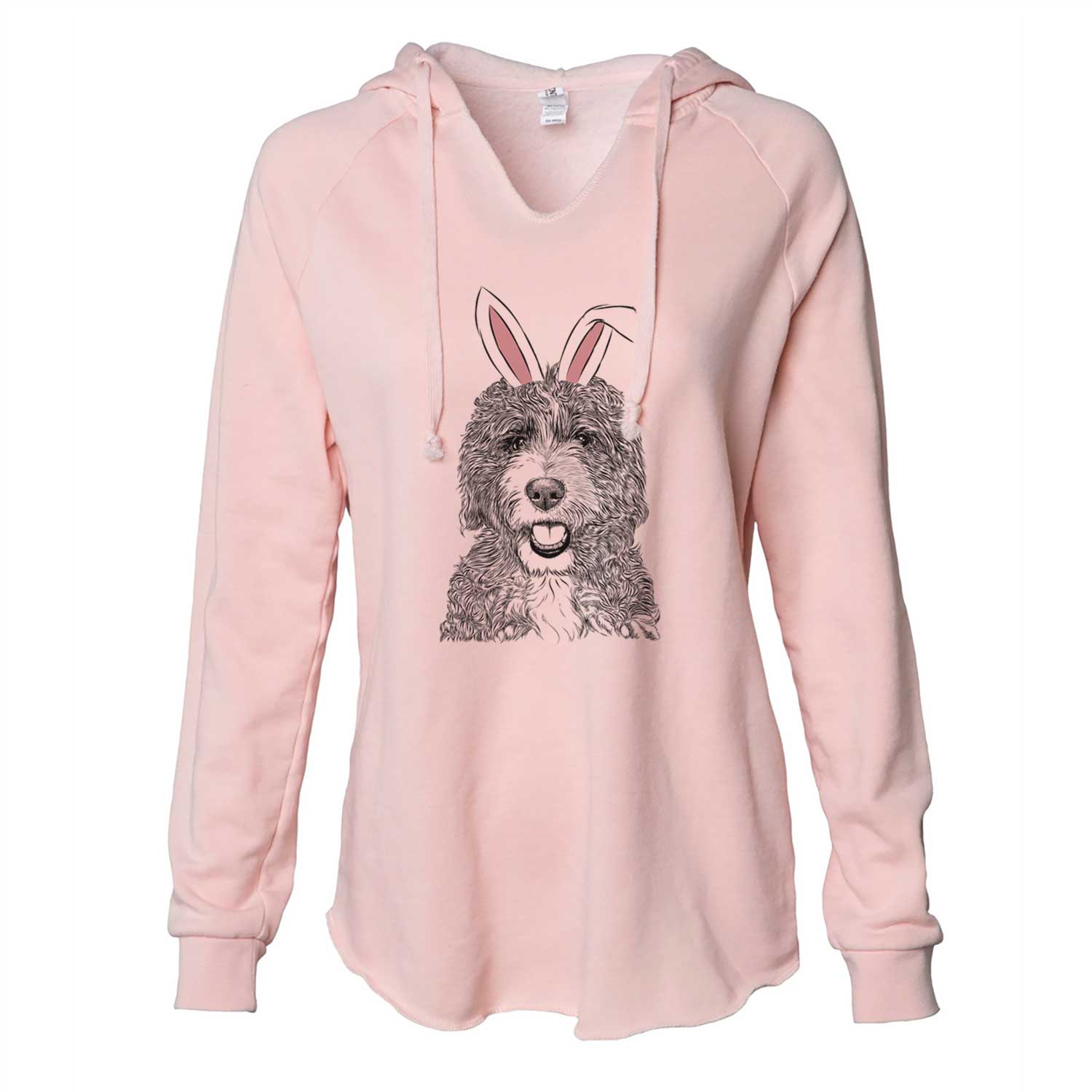 Easter Bash the Bernedoodle - Cali Wave Hooded Sweatshirt