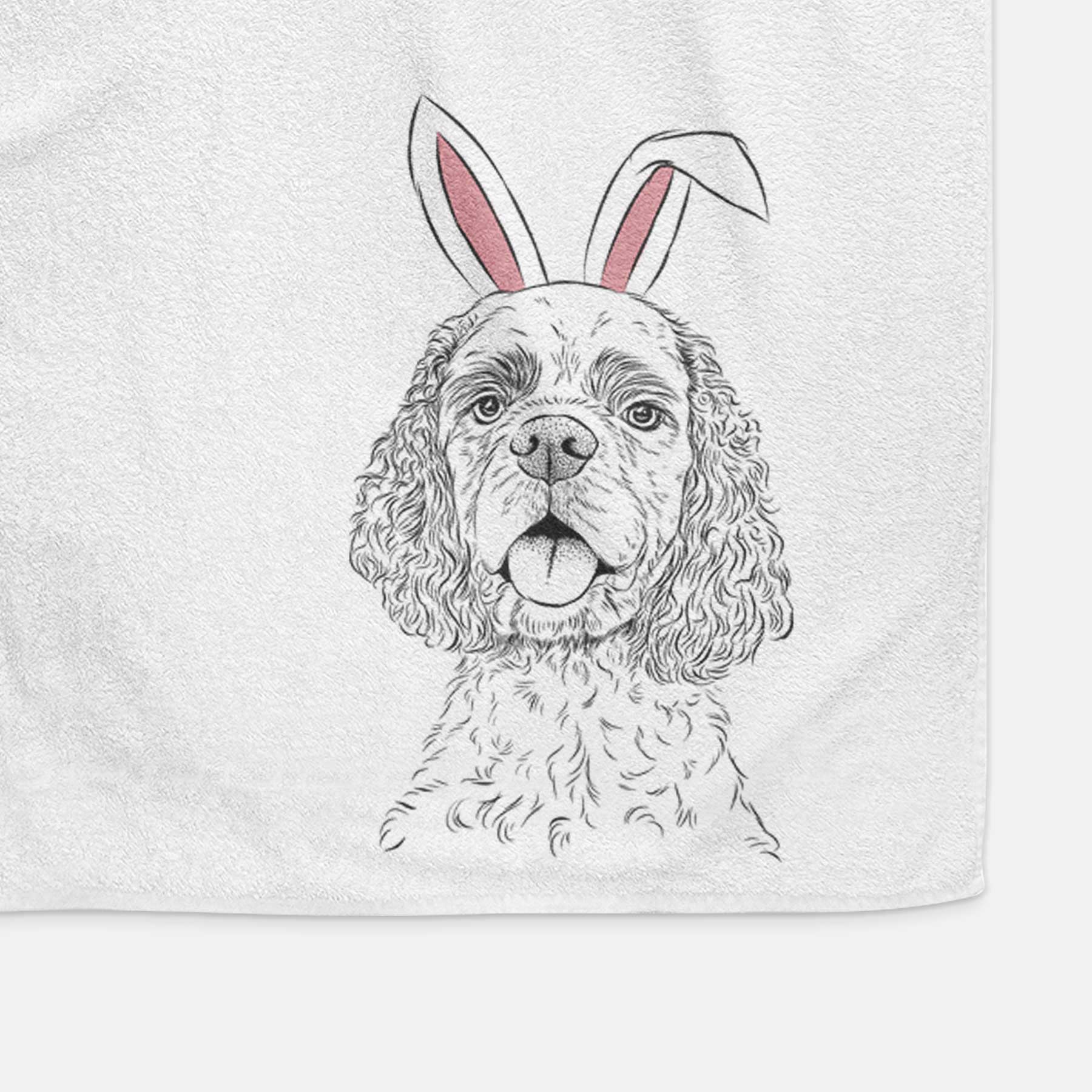 Baxter the American Cocker Spaniel Decorative Hand Towel