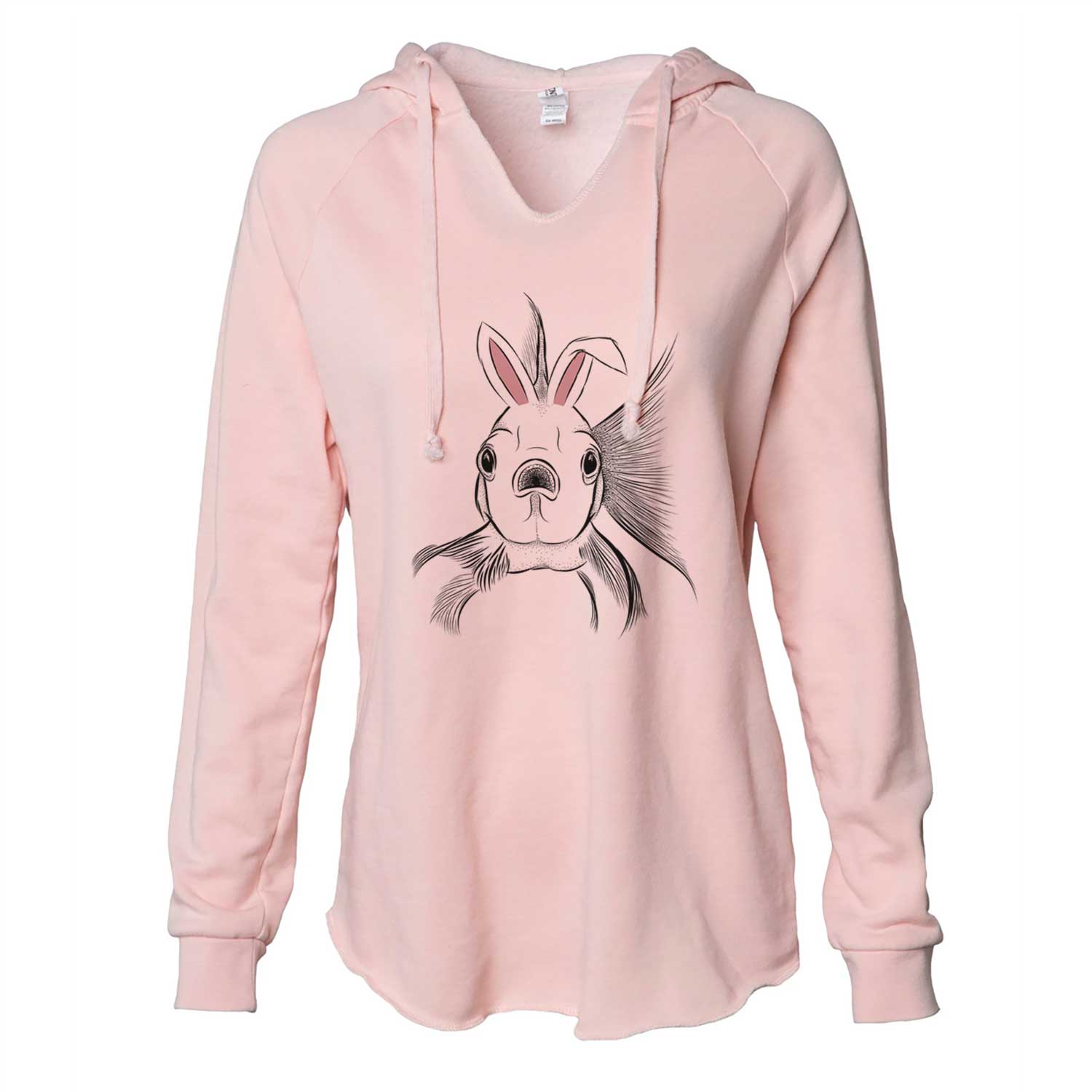 Easter Beefcake the Goldfish - Cali Wave Hooded Sweatshirt