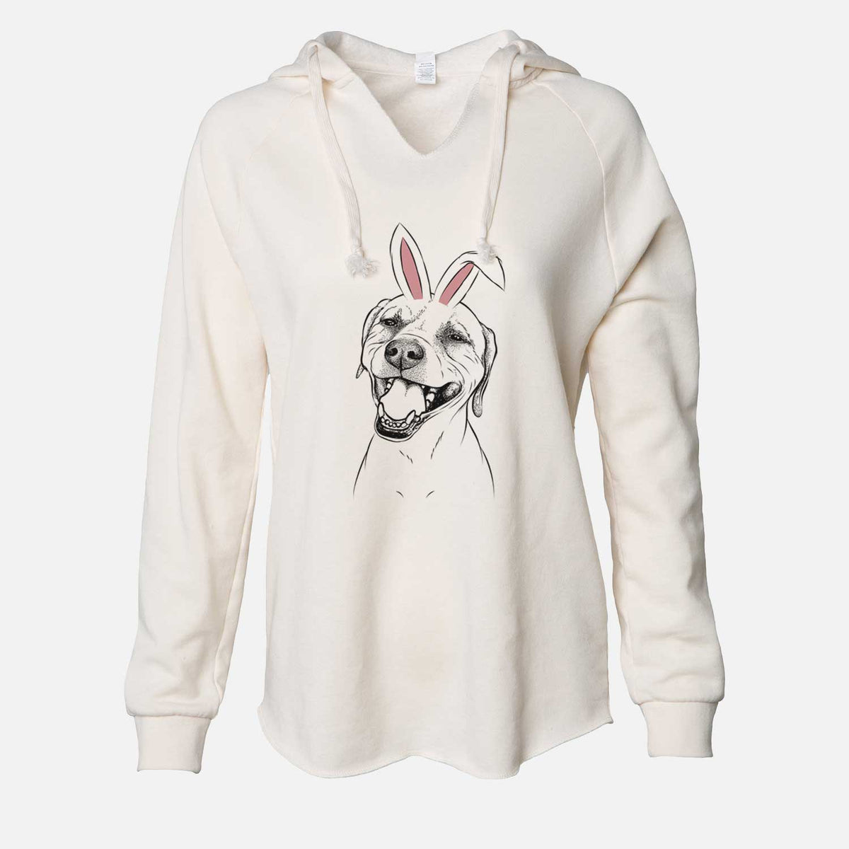 Easter Beemer the Boxer Pitbull Terrier Mix - Cali Wave Hooded Sweatshirt