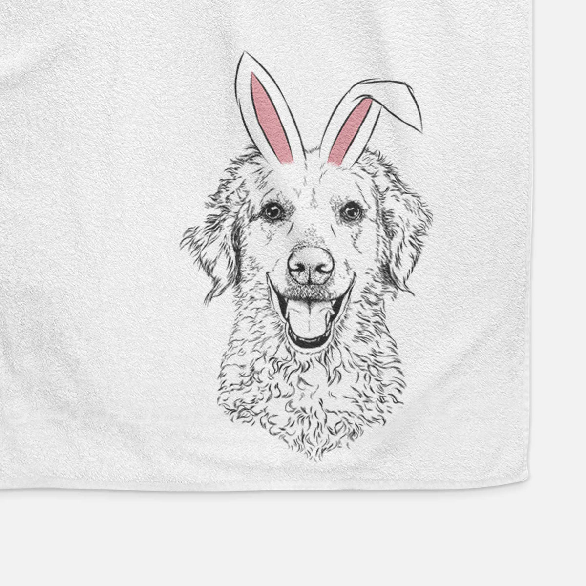 Bella Bean the Goldendoodle Decorative Hand Towel