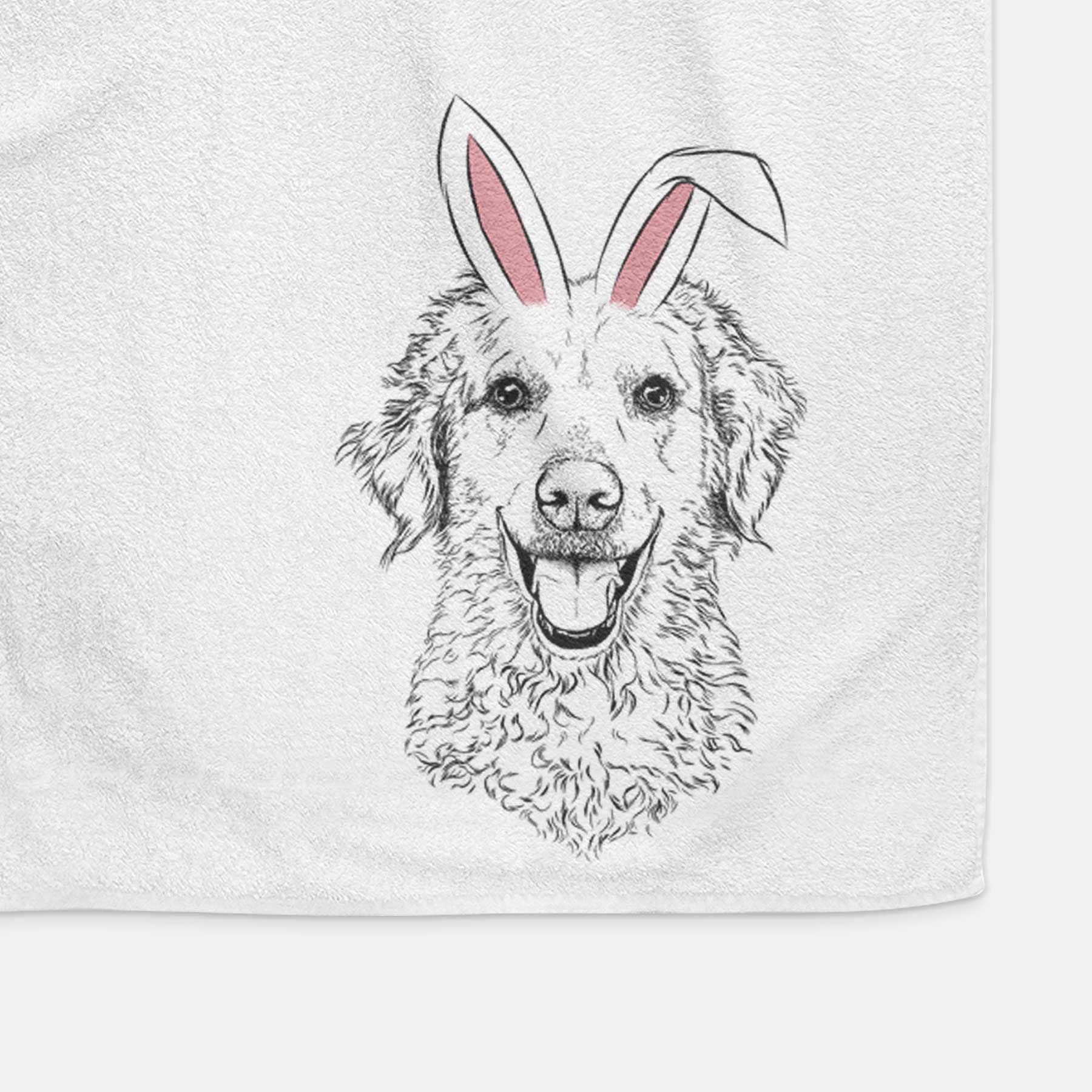 Bella Bean the Goldendoodle Decorative Hand Towel