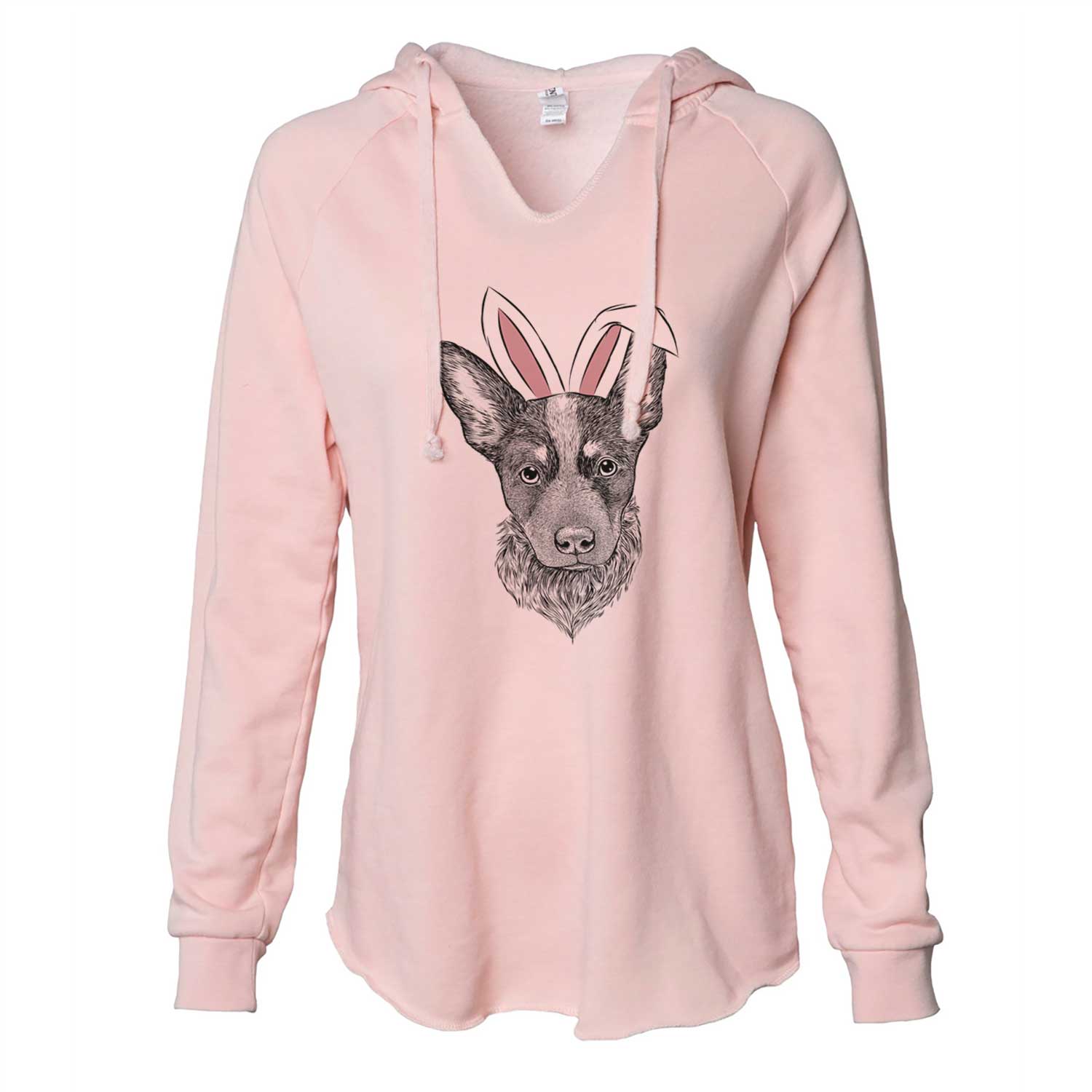 Easter Bella the Blue Heeler Puppy - Cali Wave Hooded Sweatshirt