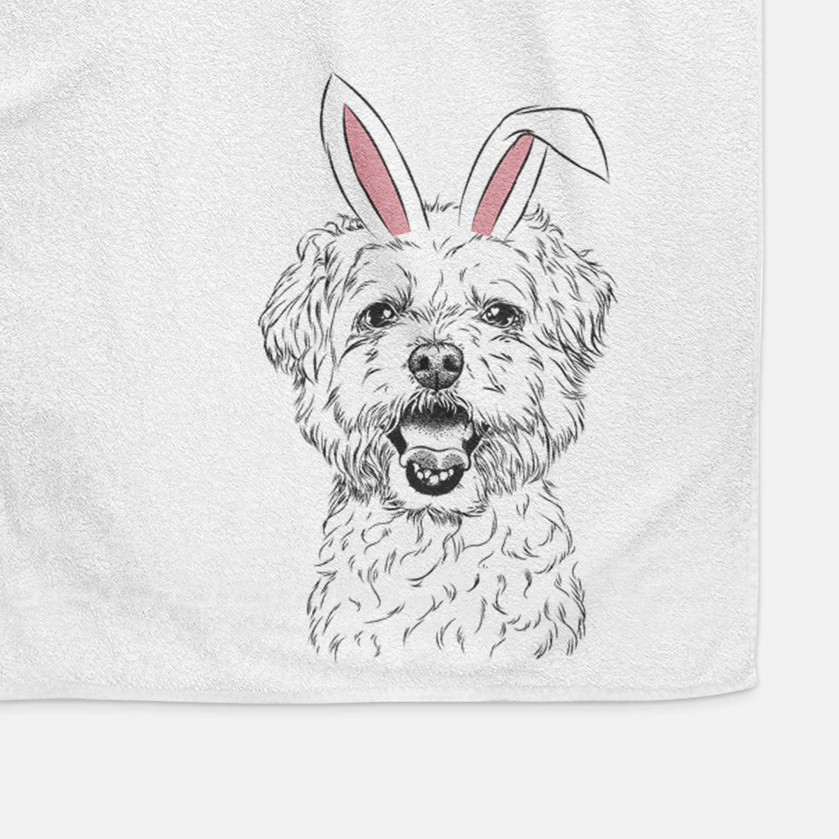 Belle the Maltipoo Decorative Hand Towel