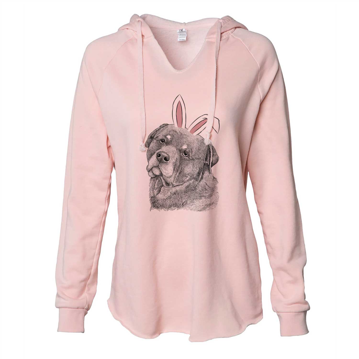 Easter Bender the Rottweiler - Cali Wave Hooded Sweatshirt