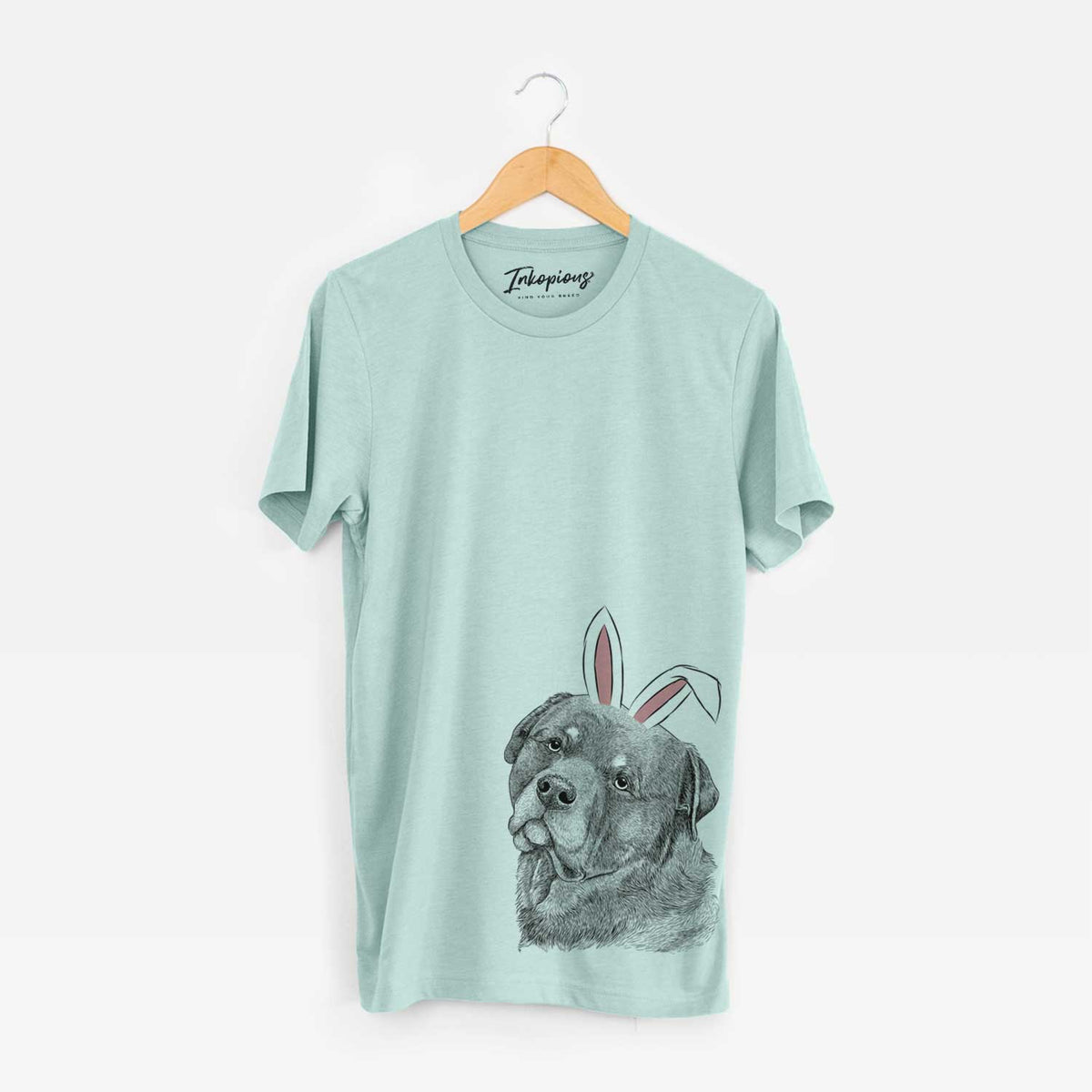 Easter Bender the Rottweiler - Unisex Crewneck