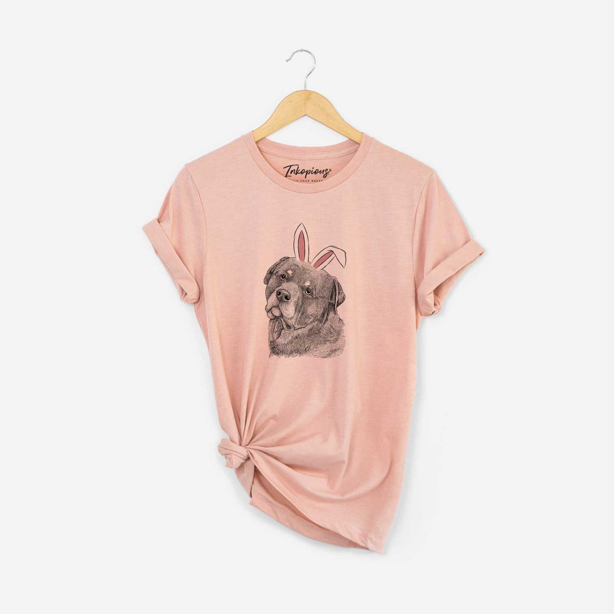 Easter Bender the Rottweiler - Unisex Crewneck