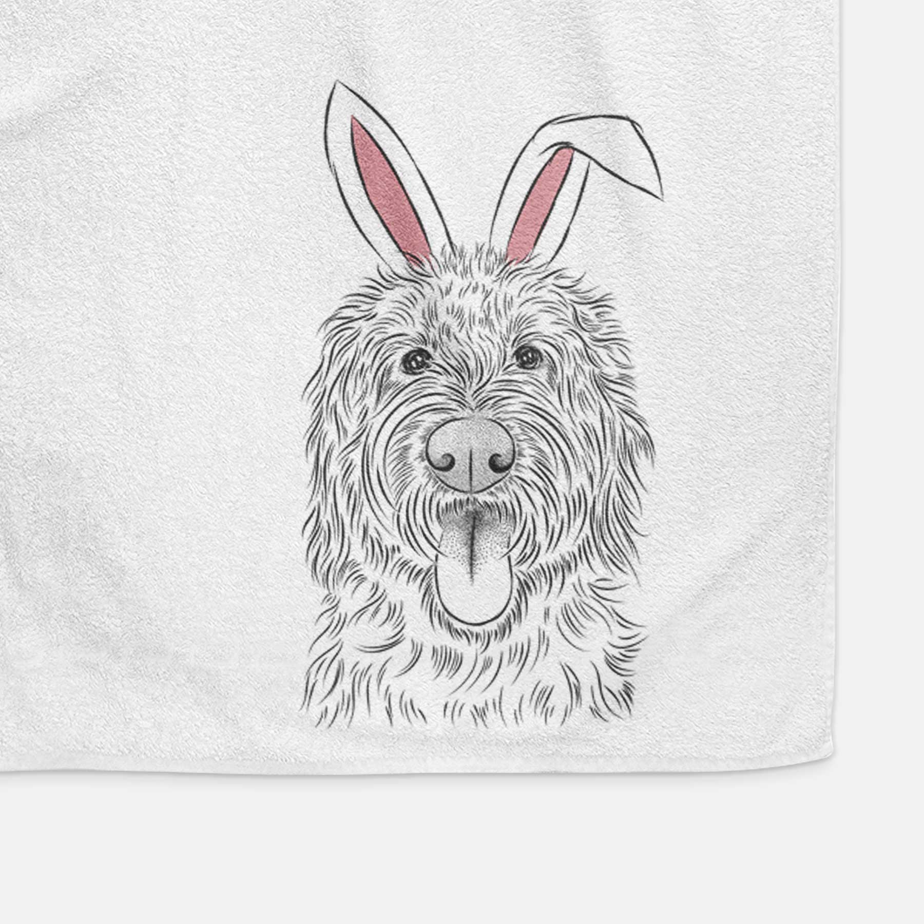 Bennett the Doodle Decorative Hand Towel