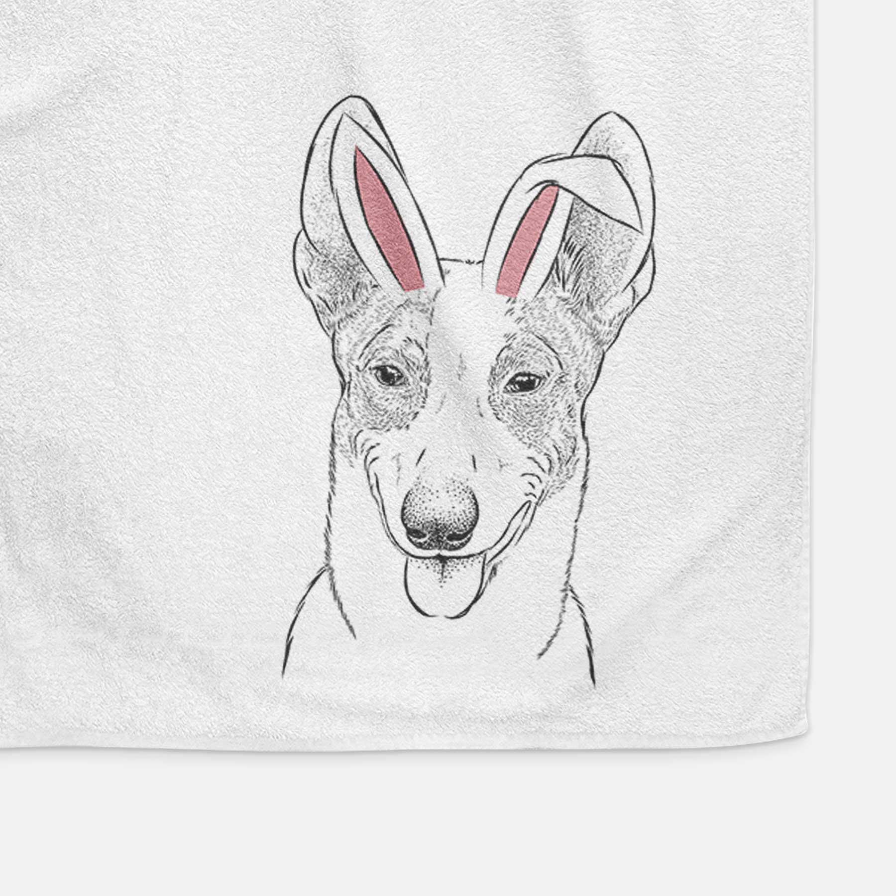 Berlin the Carolina Dog Decorative Hand Towel