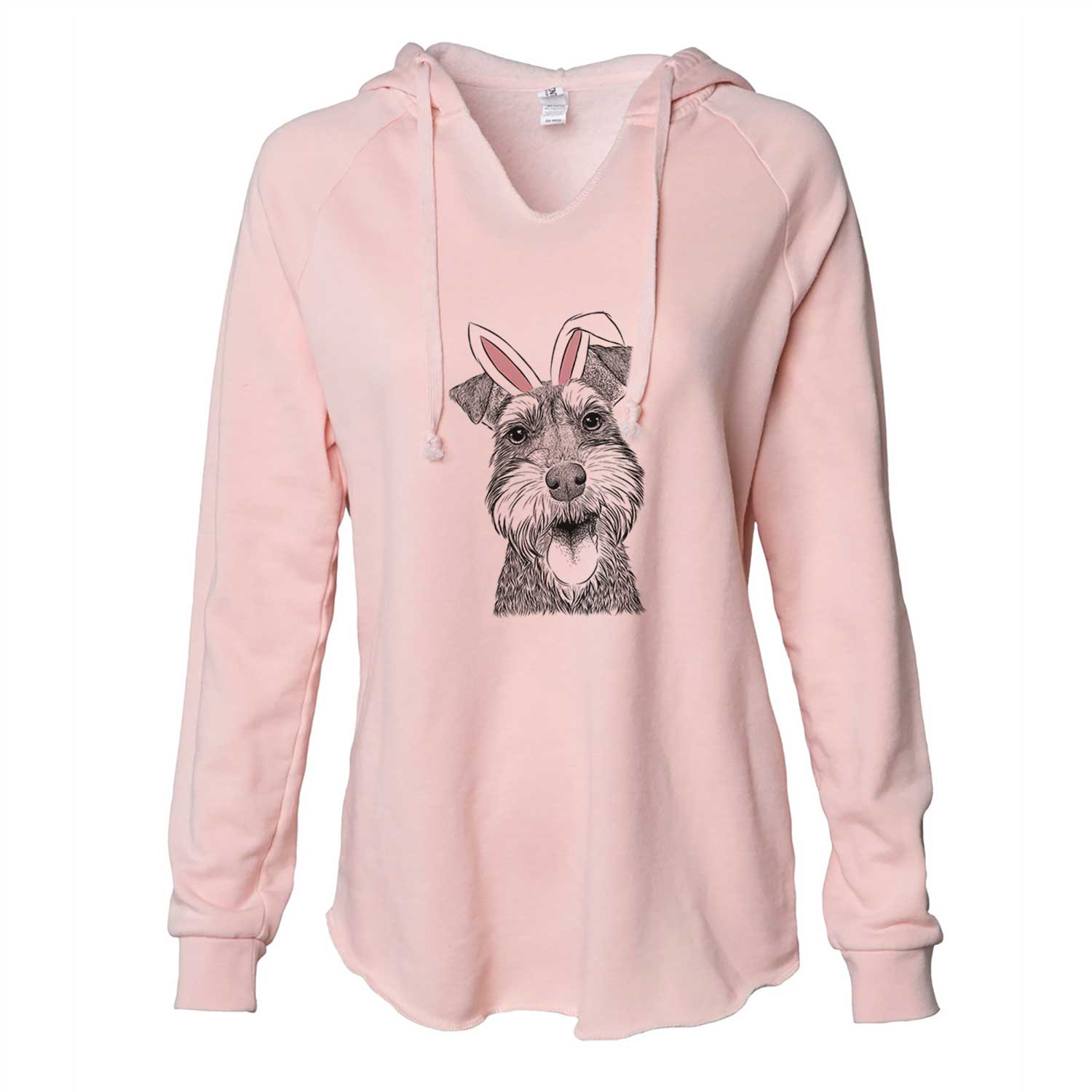 Easter Bernadette the Mini Schnauzer - Cali Wave Hooded Sweatshirt