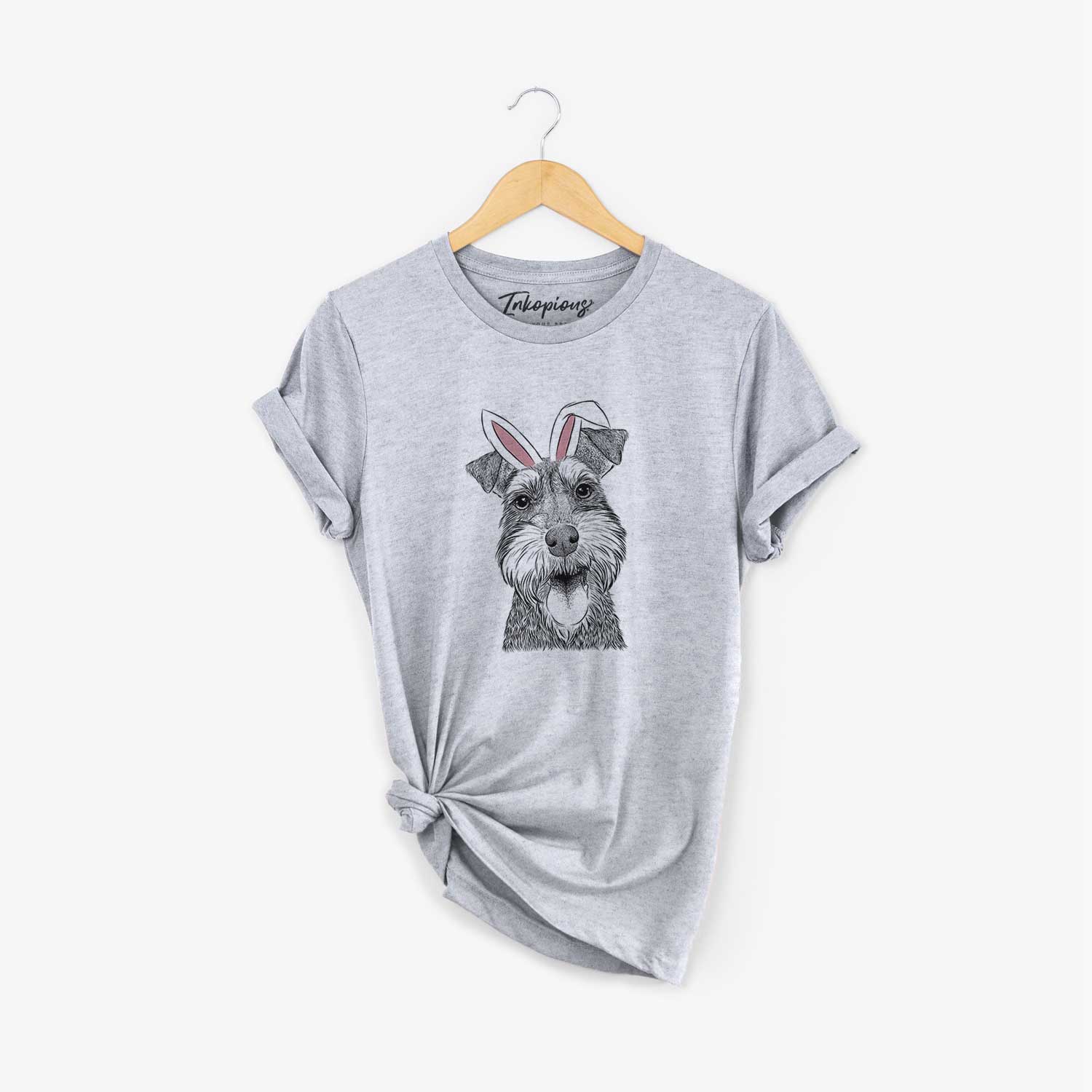 Easter Bernadette the Mini Schnauzer - Unisex Crewneck