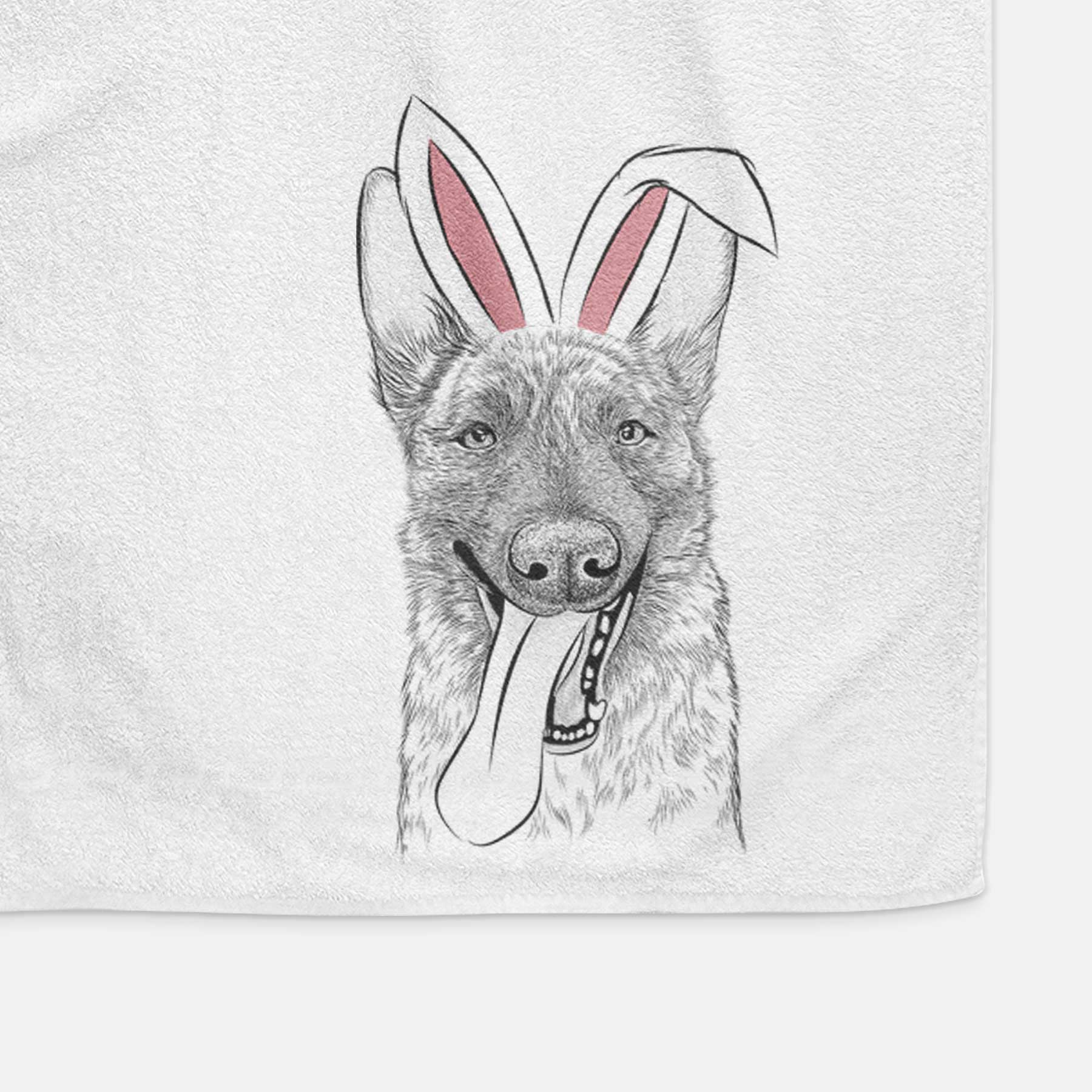 Bessa the Dutch Shepherd Decorative Hand Towel