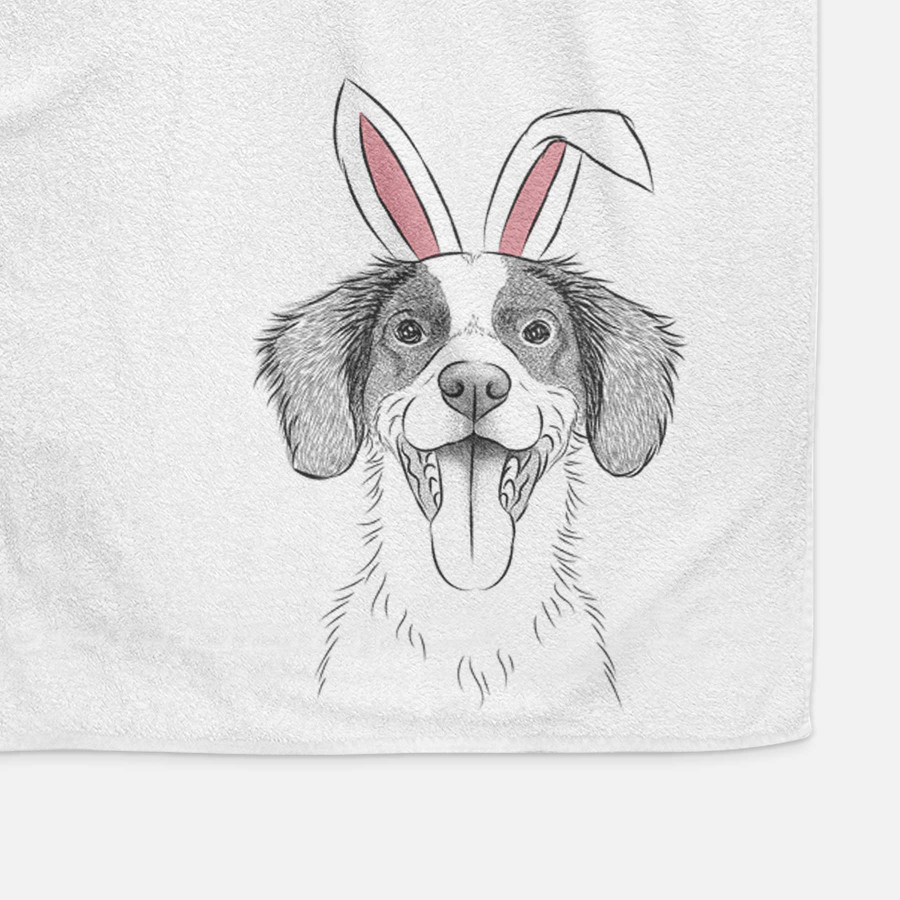 Birdie the Brittany Decorative Hand Towel