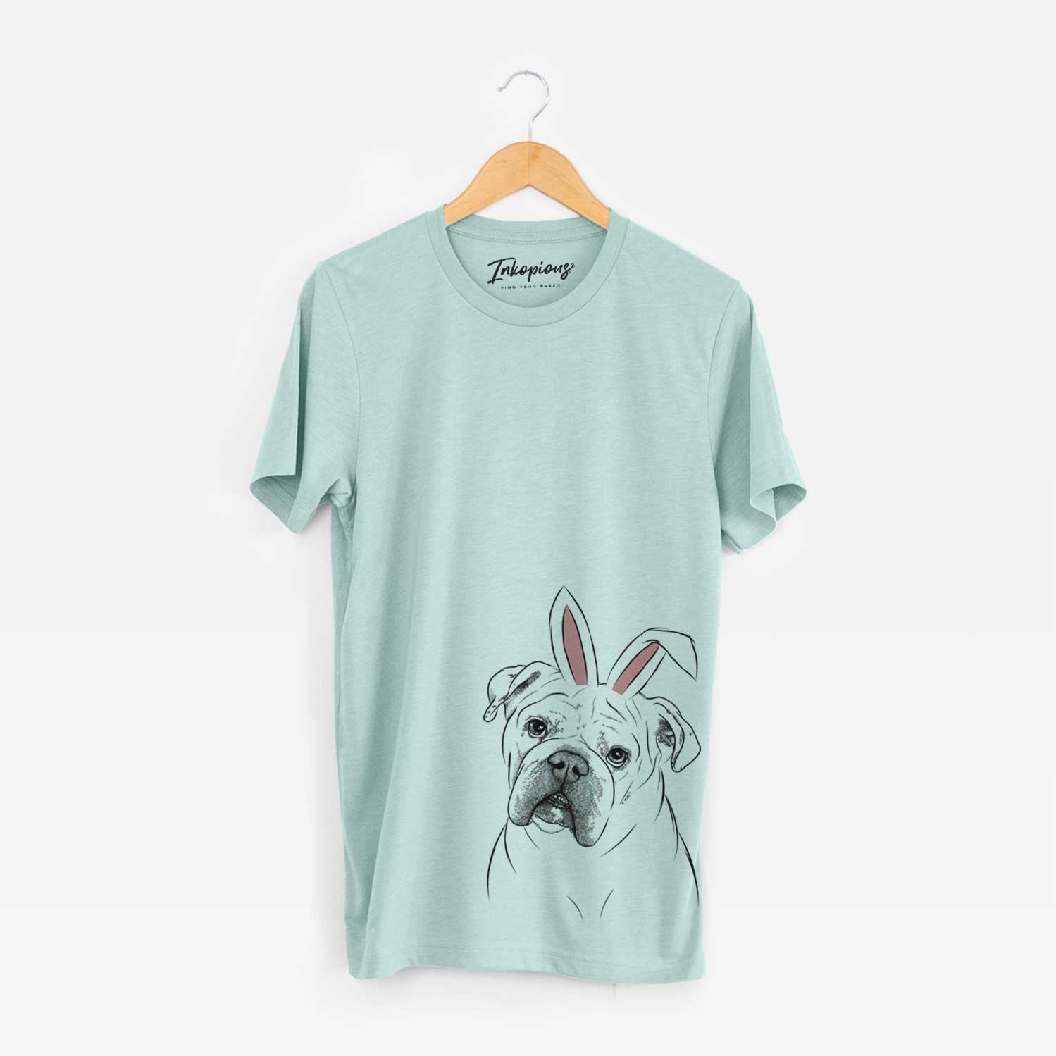 Easter Blossom the English Bulldog - Unisex Crewneck