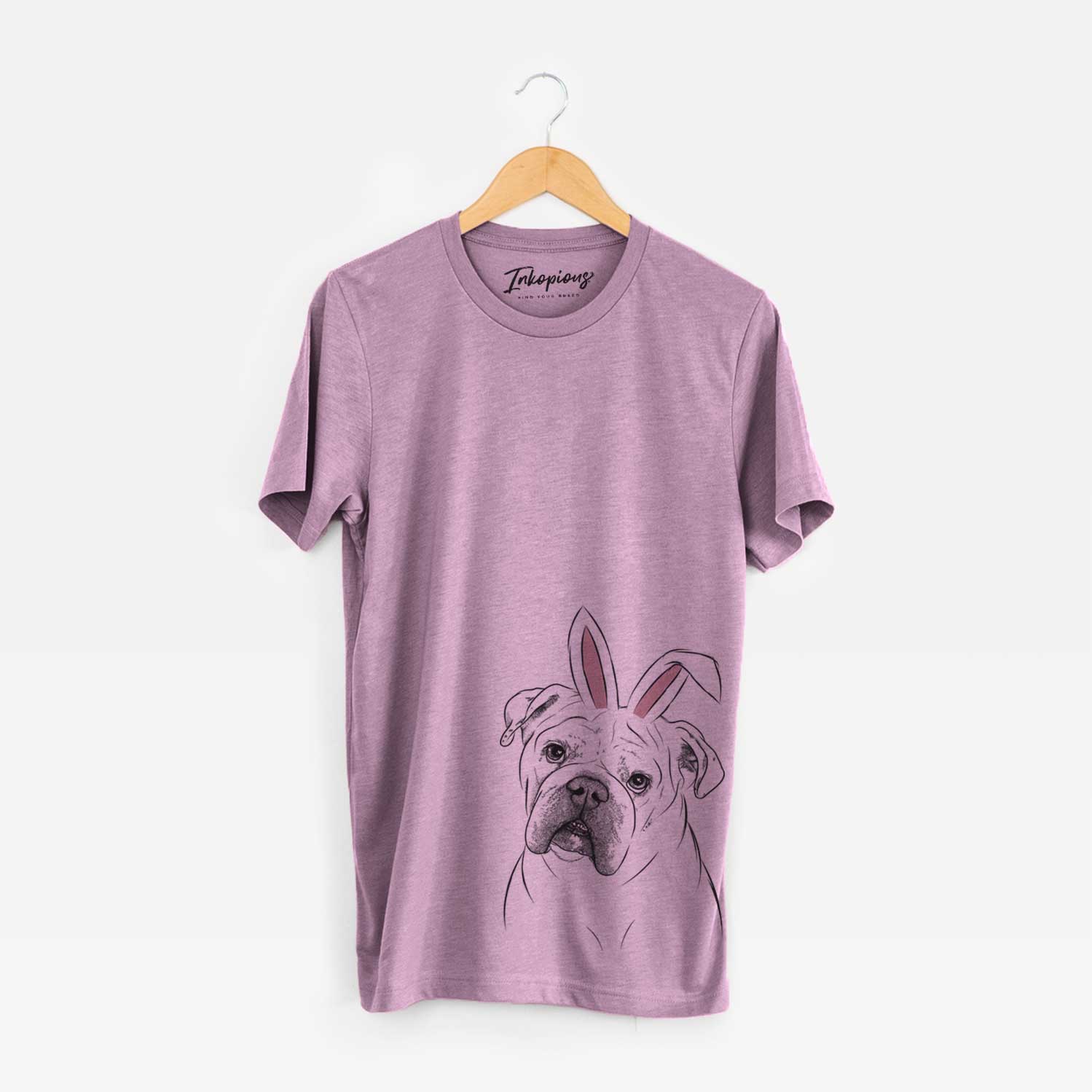 Easter Blossom the English Bulldog - Unisex Crewneck