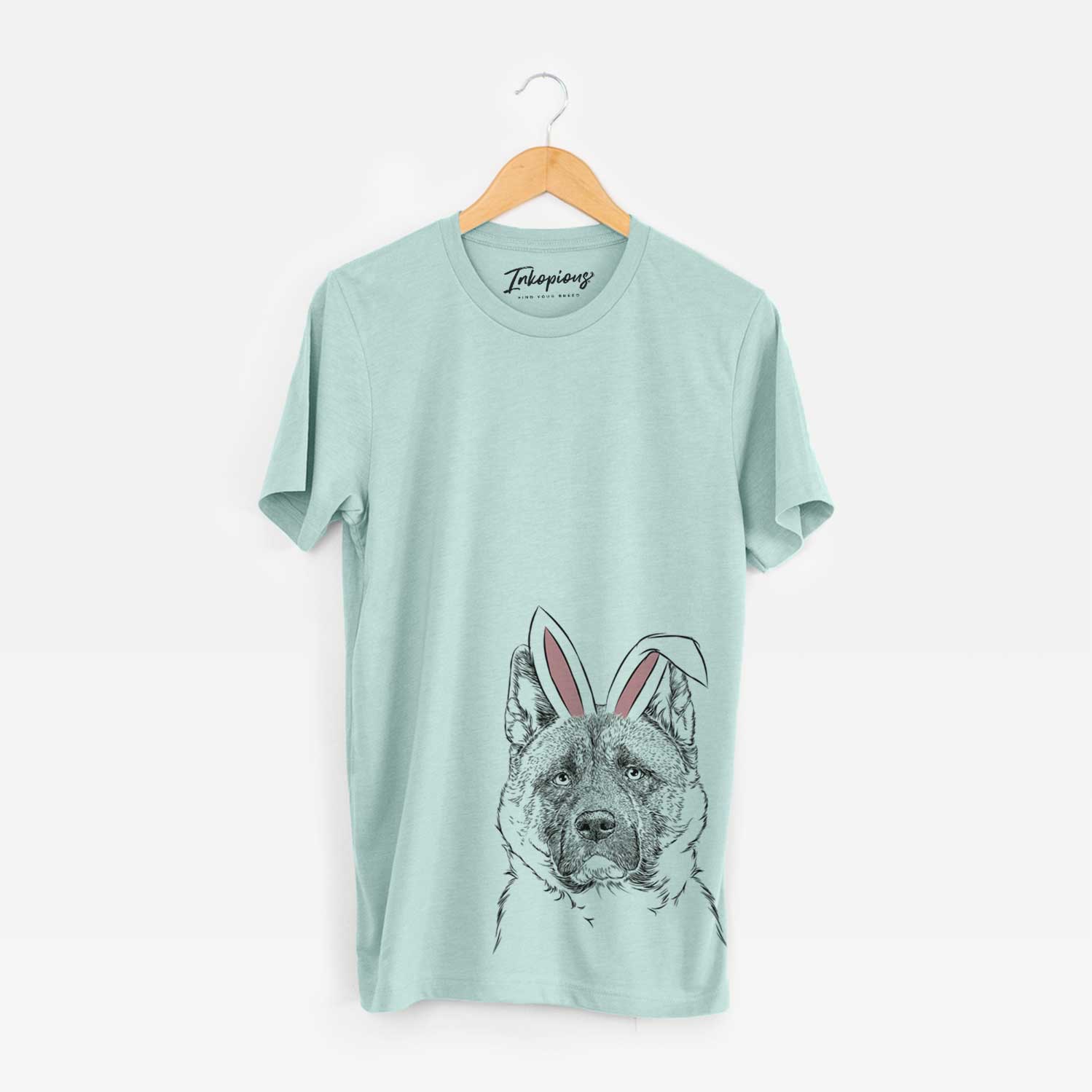 Easter Bo the American Akita - Unisex Crewneck