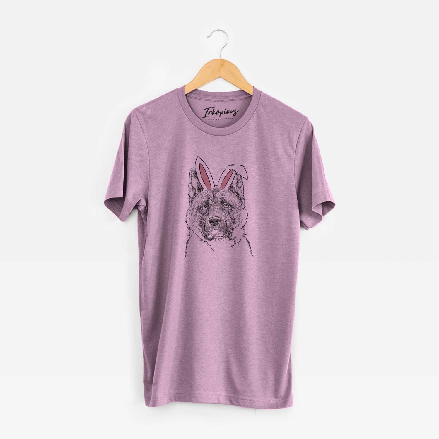 Easter Bo the American Akita - Unisex Crewneck