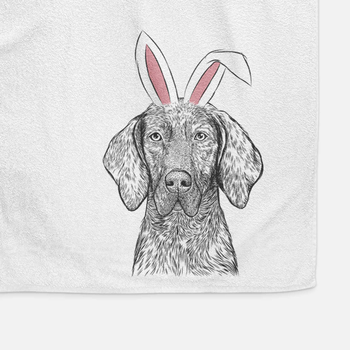 Boone the Plott Hound Decorative Hand Towel