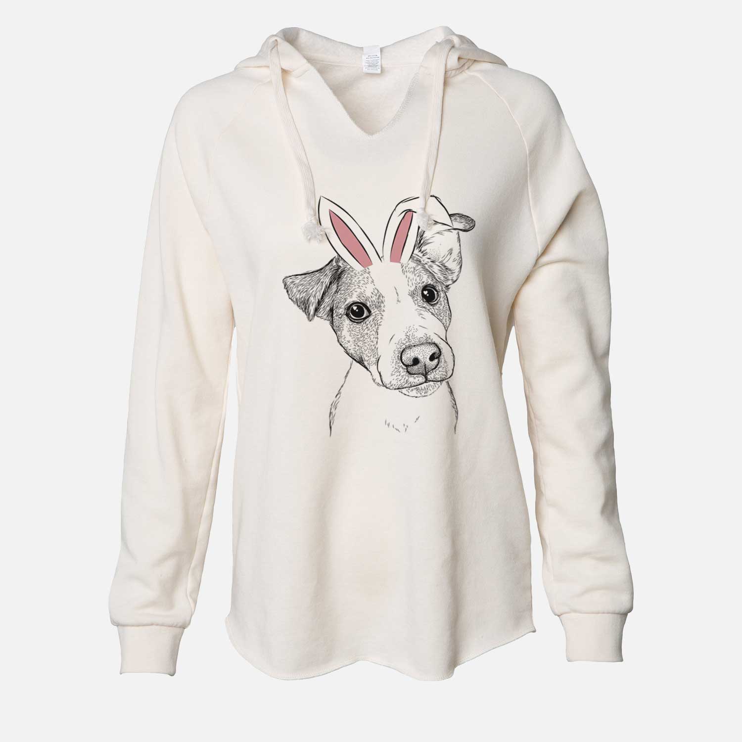 Easter Bosse the Jack Russell Terrier - Cali Wave Hooded Sweatshirt
