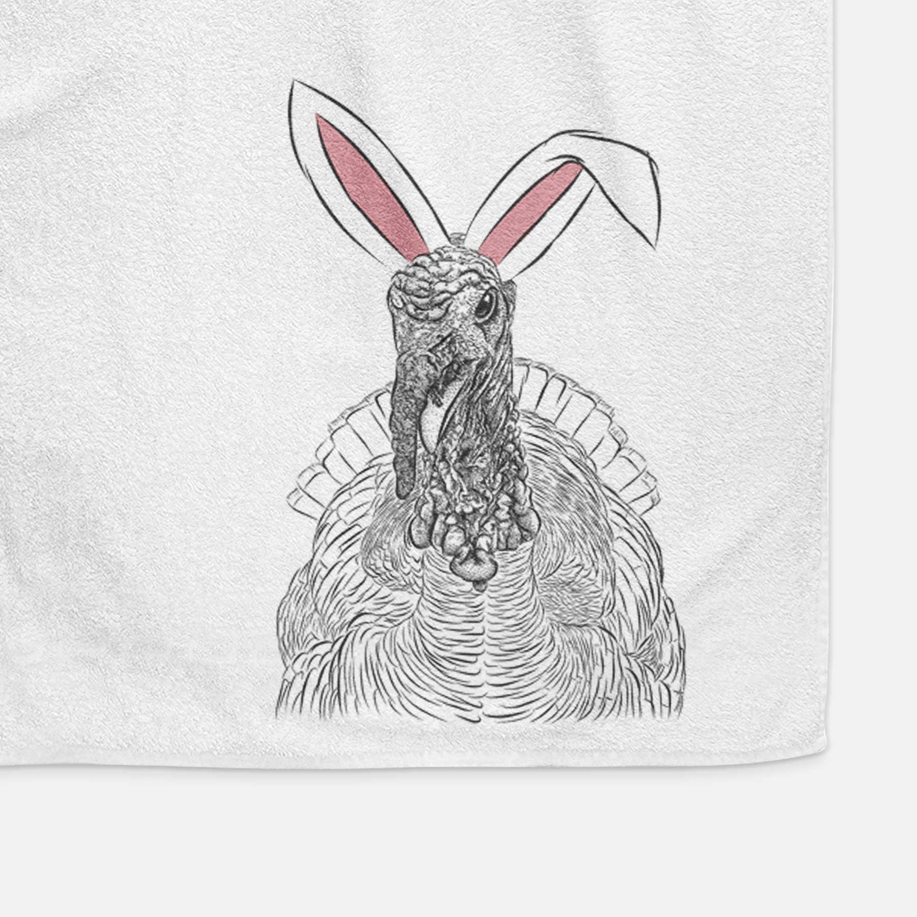 Brady the Turkey Decorative Hand Towel