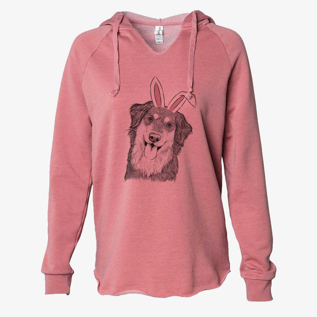 Easter Brodie the Golden Aussie - Cali Wave Hooded Sweatshirt