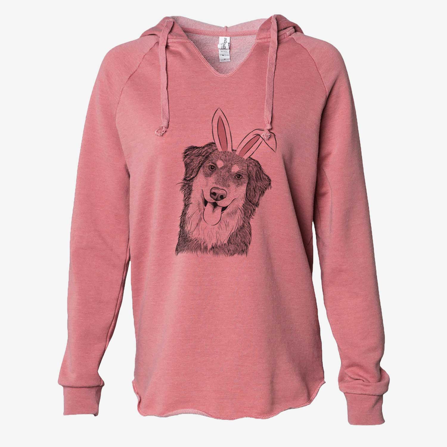 Easter Brodie the Golden Aussie - Cali Wave Hooded Sweatshirt