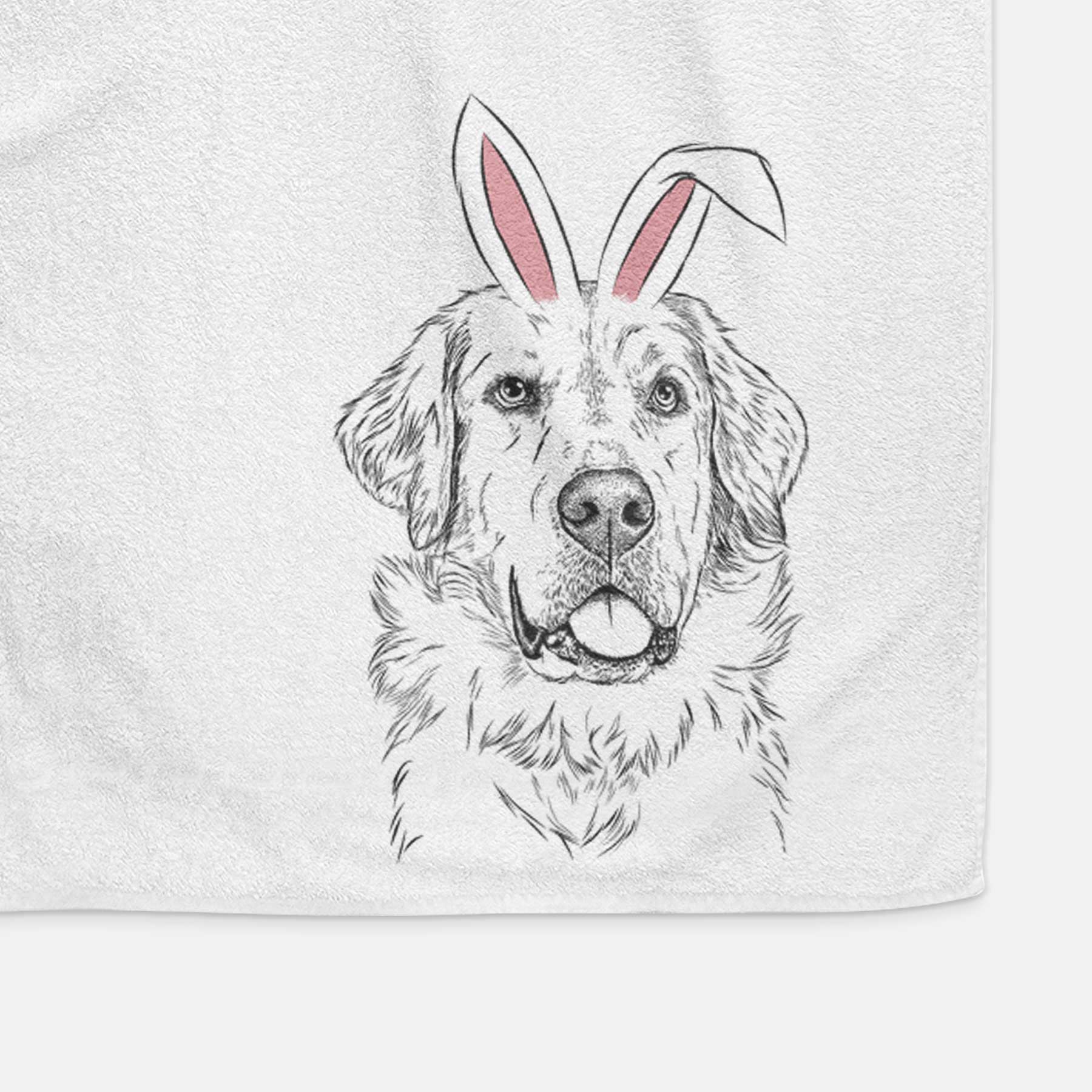 Brophy the Great Pyrenees Decorative Hand Towel