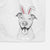 Bruce the American Staffordshire Terrier Decorative Hand Towel