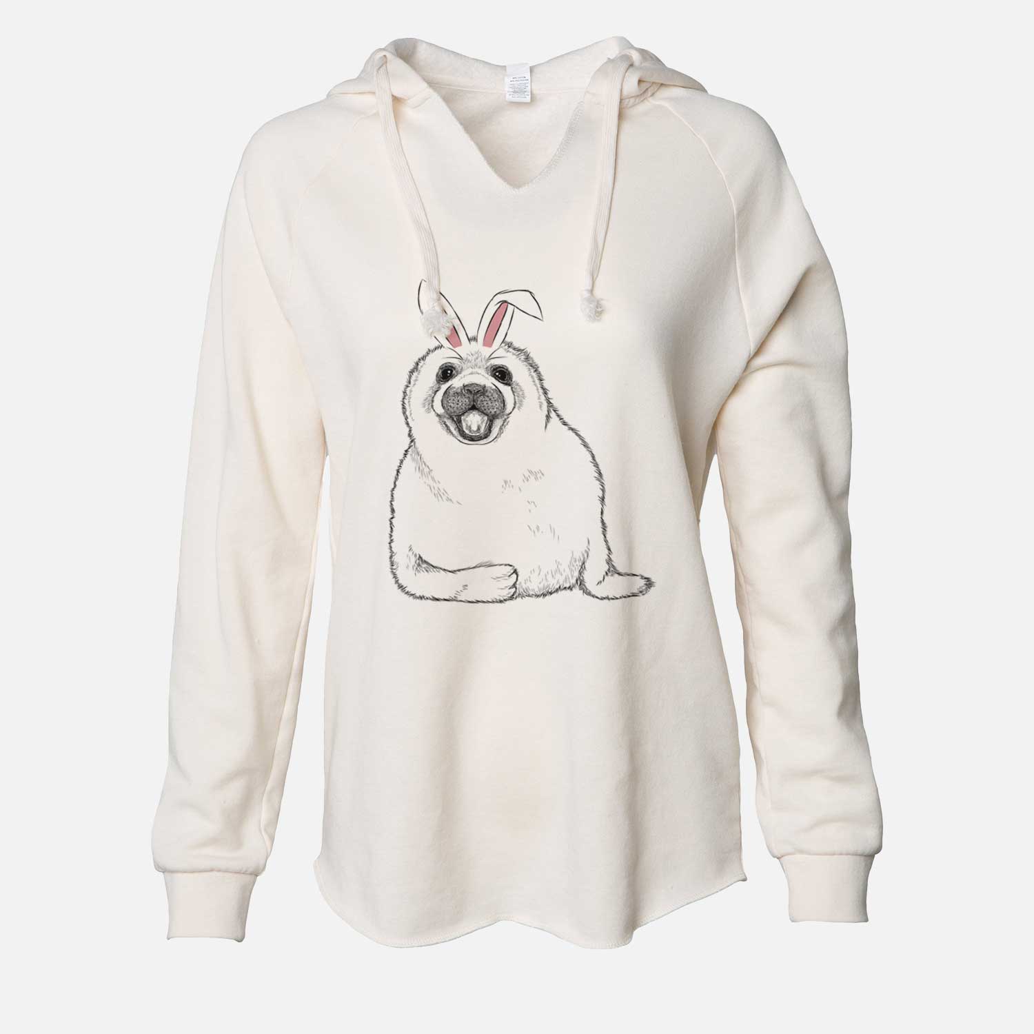 Easter Bub the Harp Seal - Cali Wave Hooded Sweatshirt