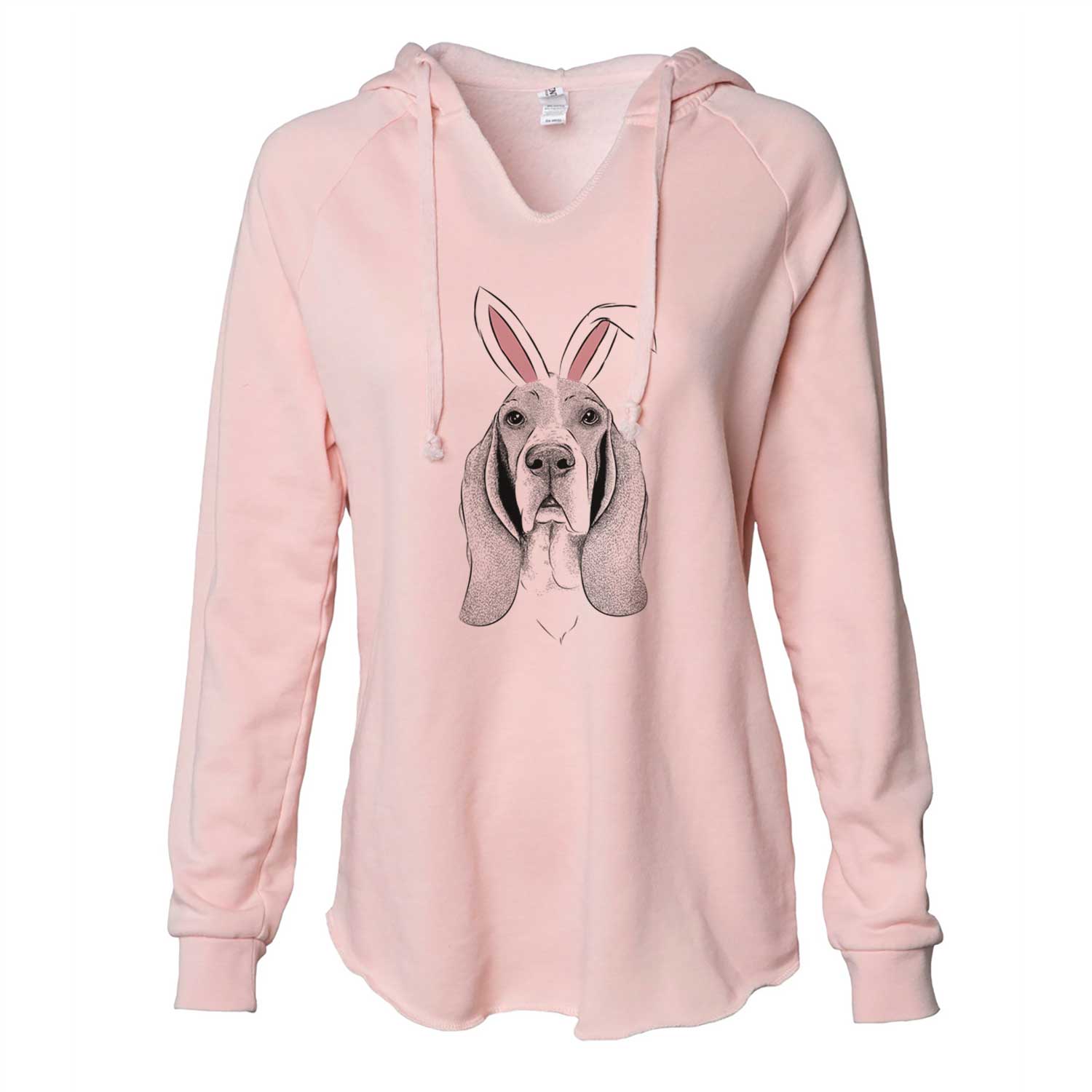 Easter Buckley the Basset Hound - Cali Wave Hooded Sweatshirt