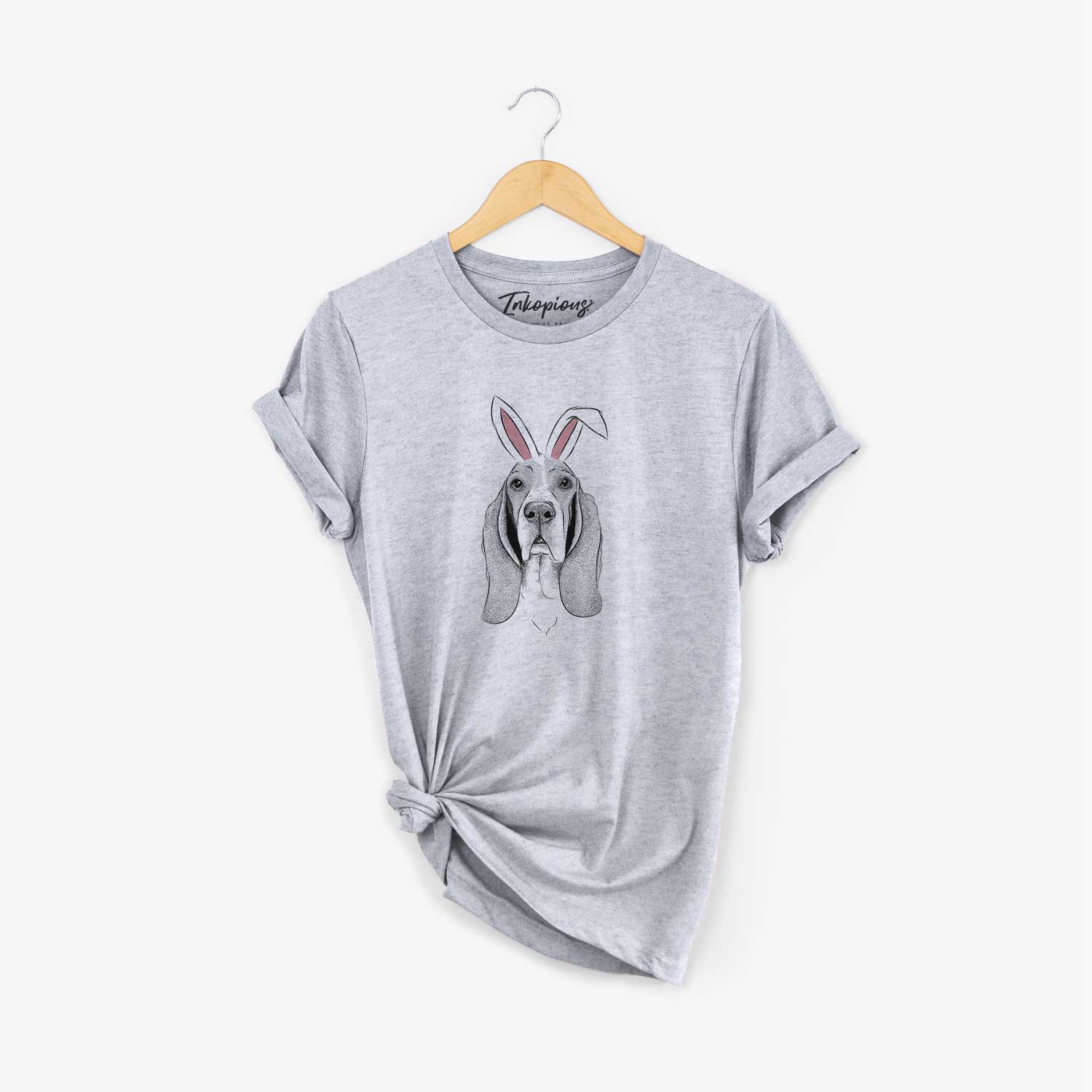 Easter Buckley the Basset Hound - Unisex Crewneck