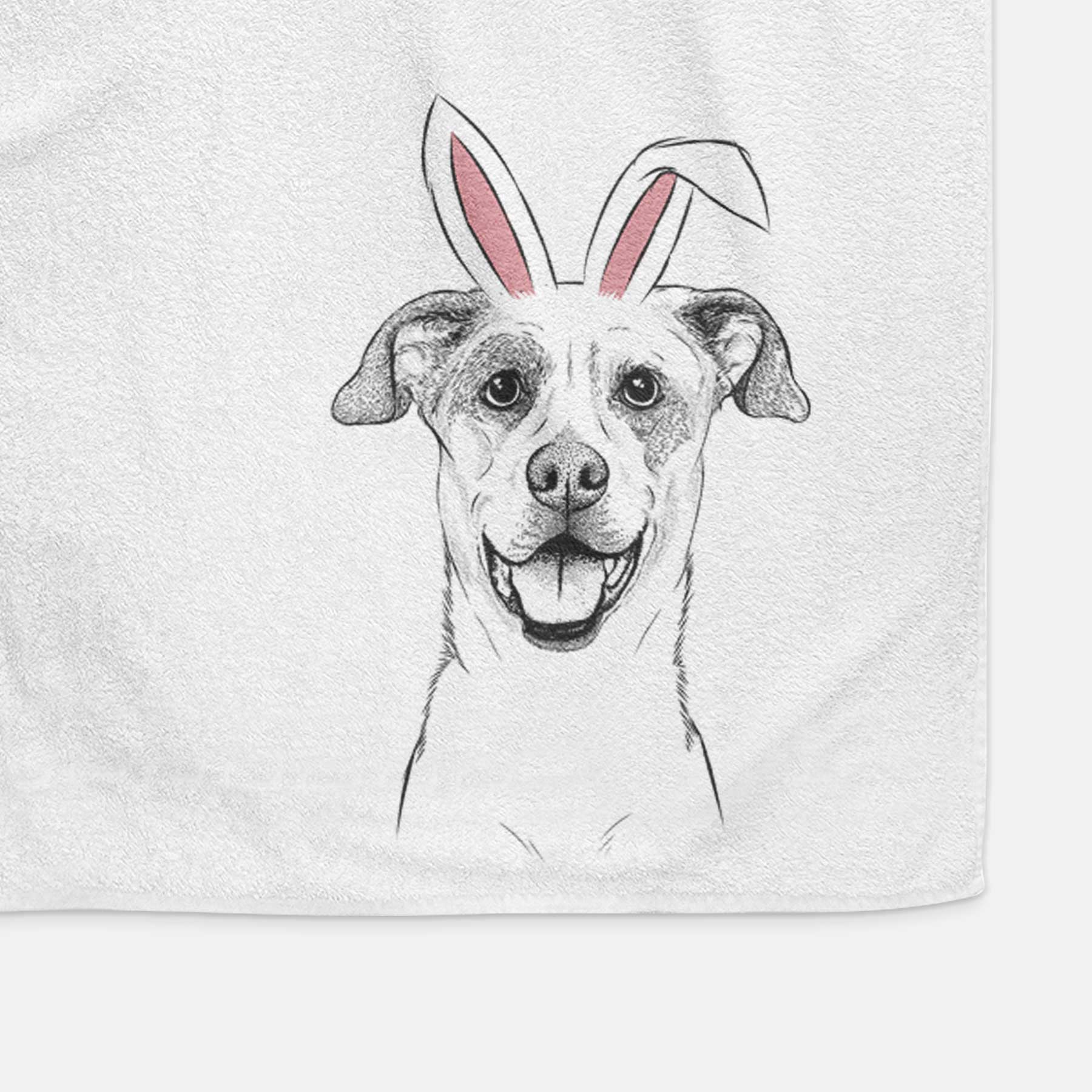 Buffy the Mixed Breed Decorative Hand Towel