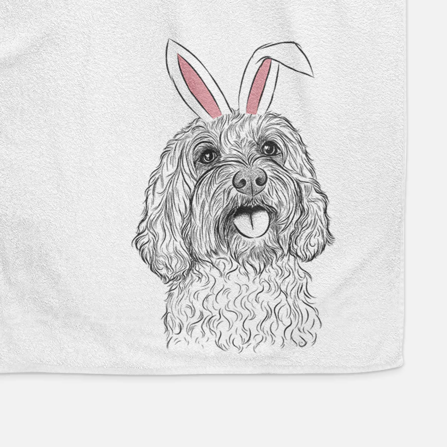 Cali the Cavapoo Decorative Hand Towel