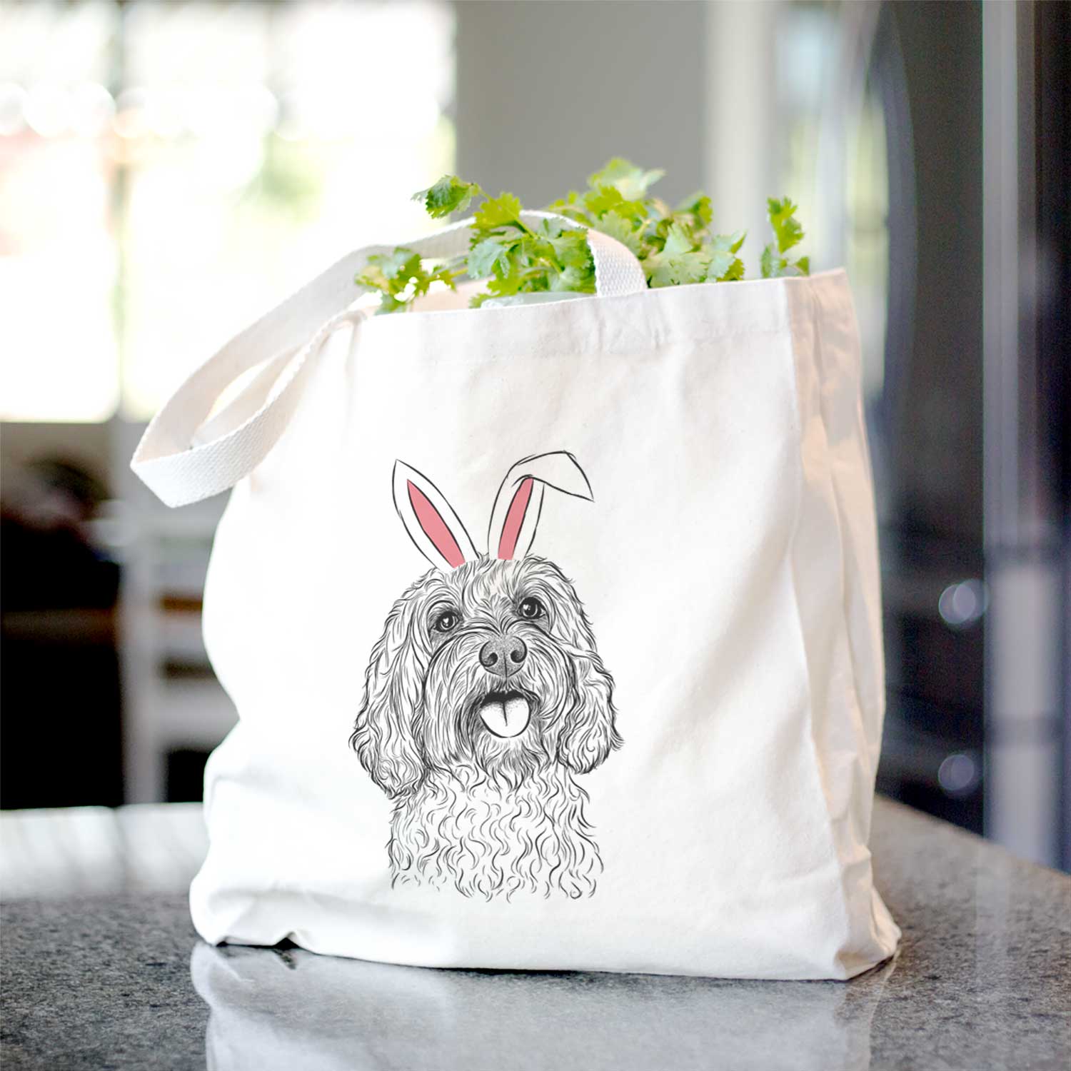 Cali the Cavapoo - Tote Bag