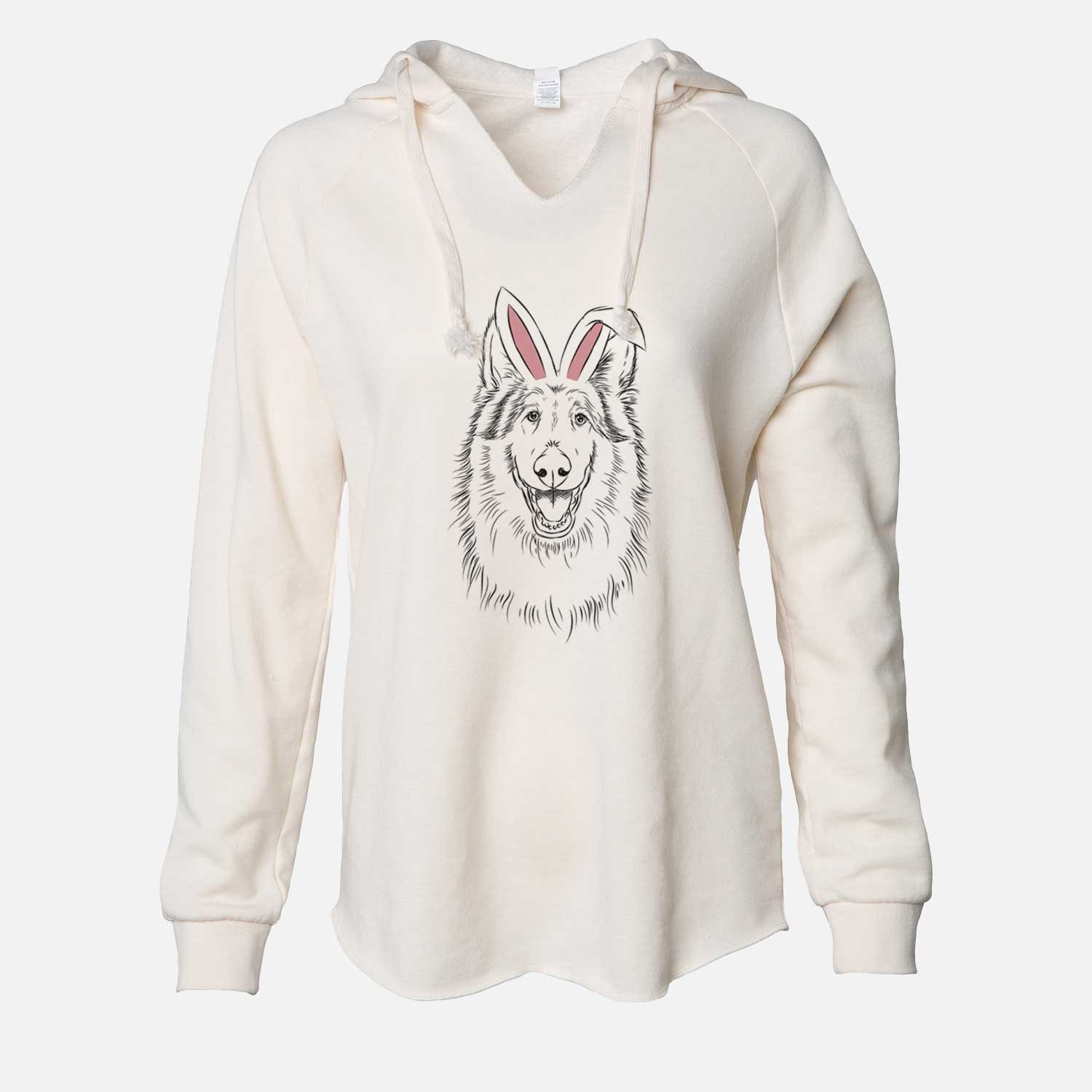 Easter Cannon the Rough Collie - Cali Wave Hooded Sweatshirt