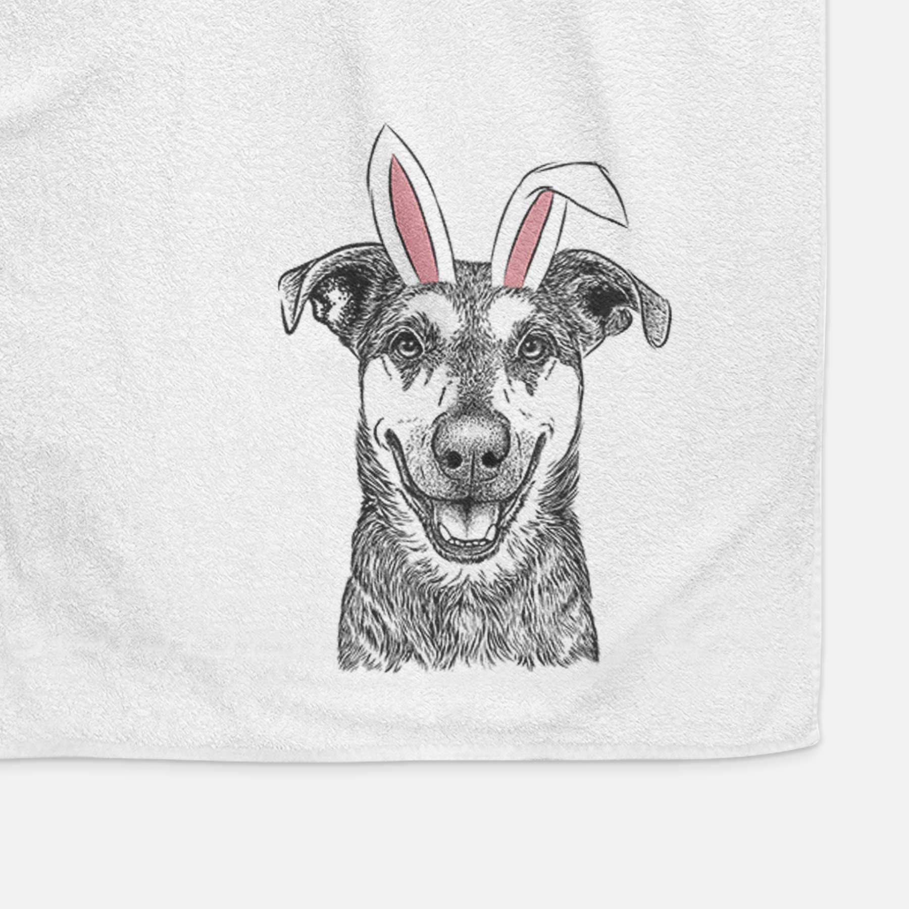 Case the Mixed Breed Decorative Hand Towel