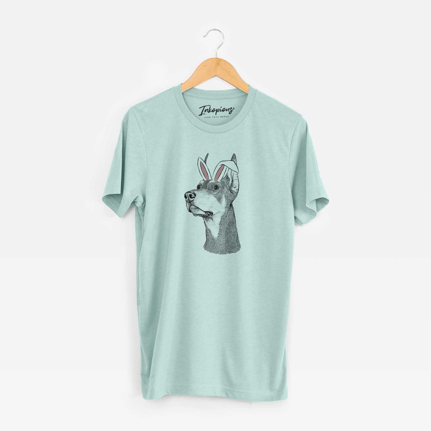 Easter Cenza the Doberman Pinscher - Unisex Crewneck