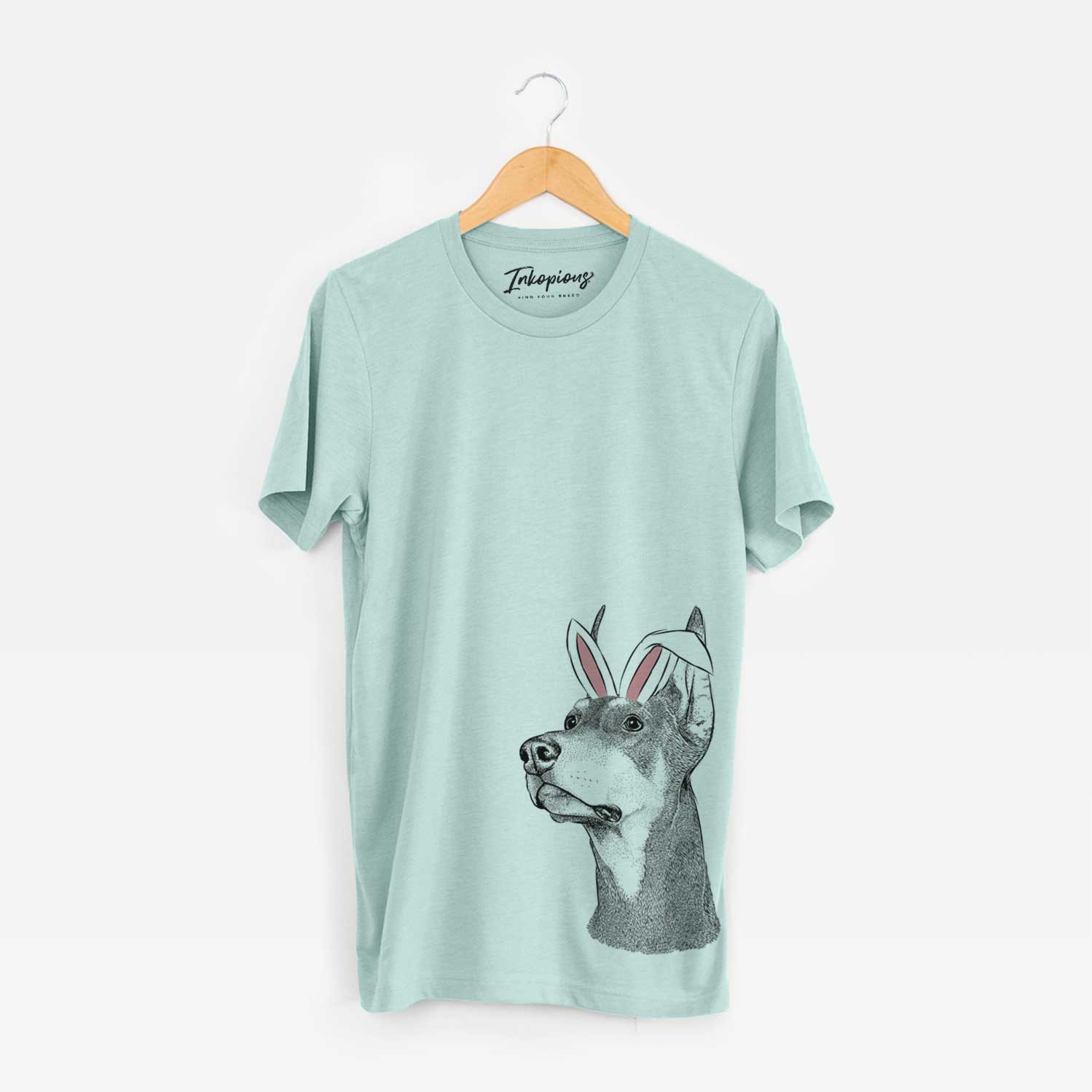 Easter Cenza the Doberman Pinscher - Unisex Crewneck