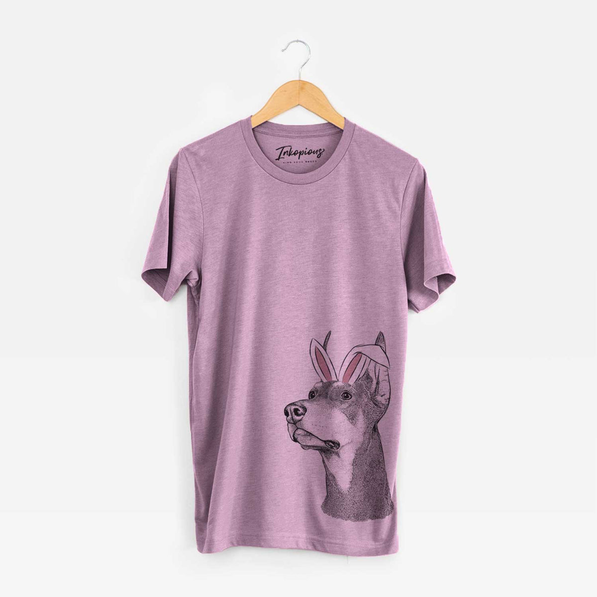 Easter Cenza the Doberman Pinscher - Unisex Crewneck