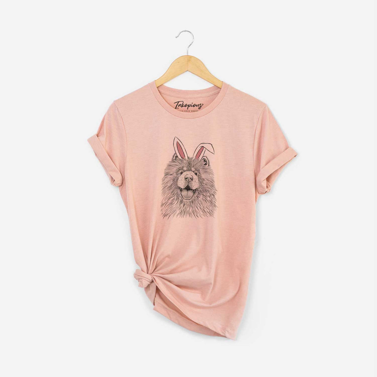 Easter Charming Charlie the Chow Chow - Unisex Crewneck