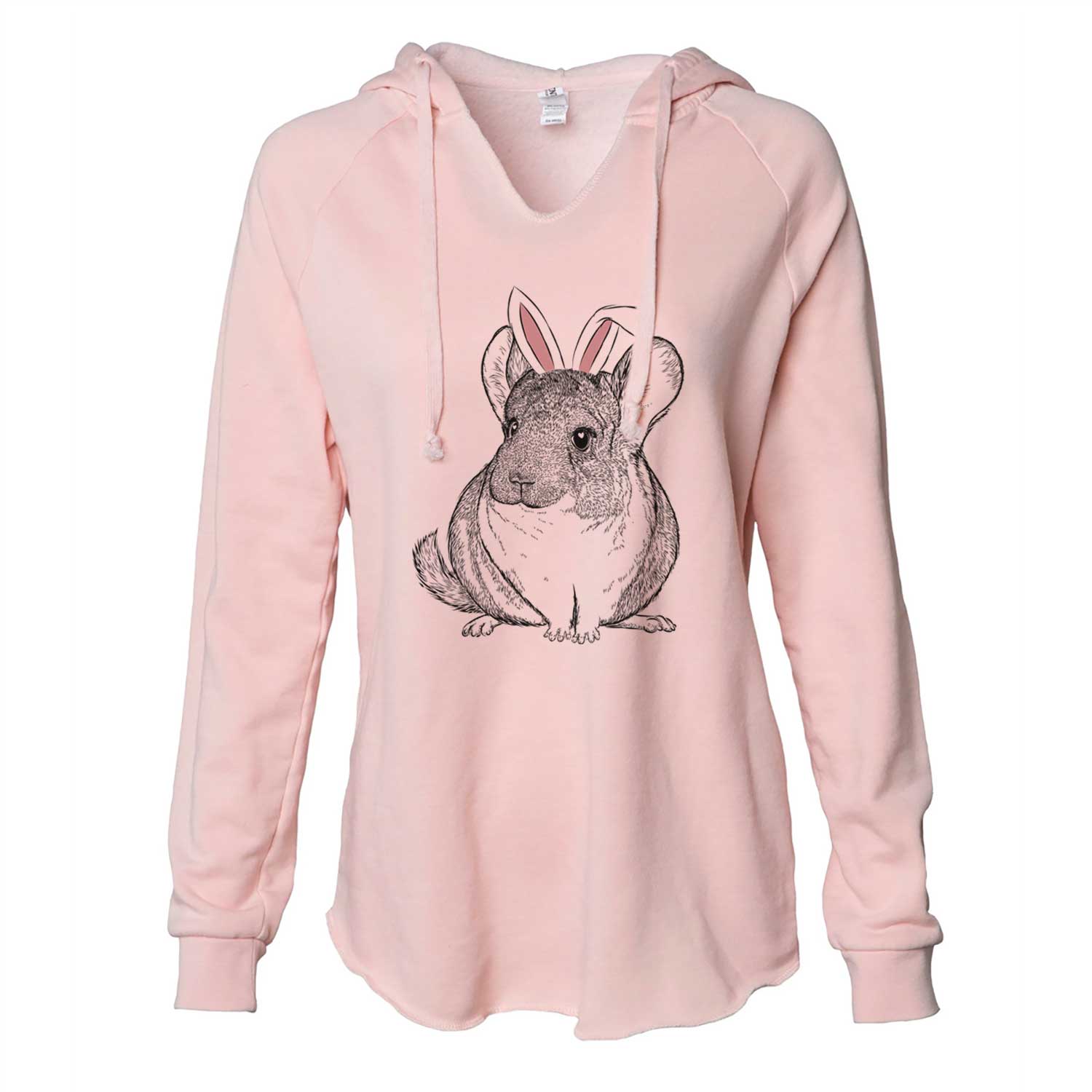 Easter Cheddar the Chinchilla - Cali Wave Hooded Sweatshirt