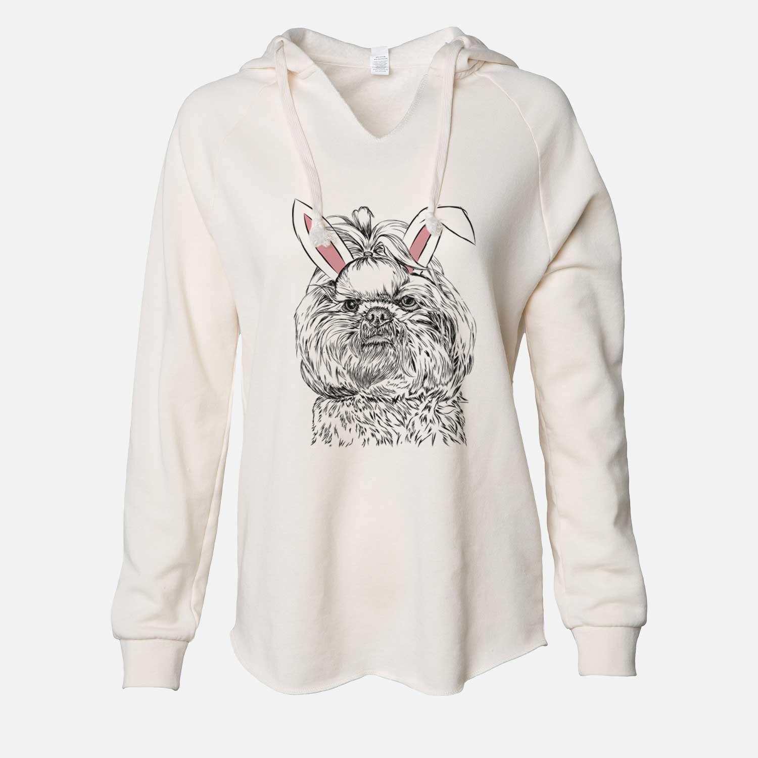 Easter Chewie the Shih Tzu - Cali Wave Hooded Sweatshirt