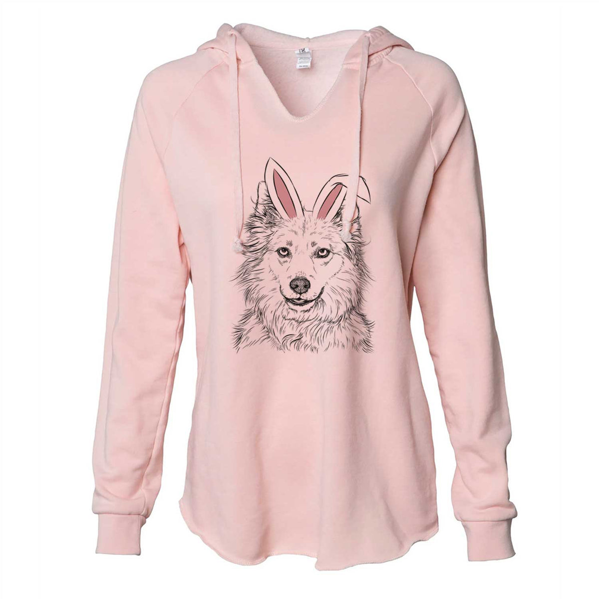 Easter Chia the Samoyed Husky Mix - Cali Wave Hooded Sweatshirt
