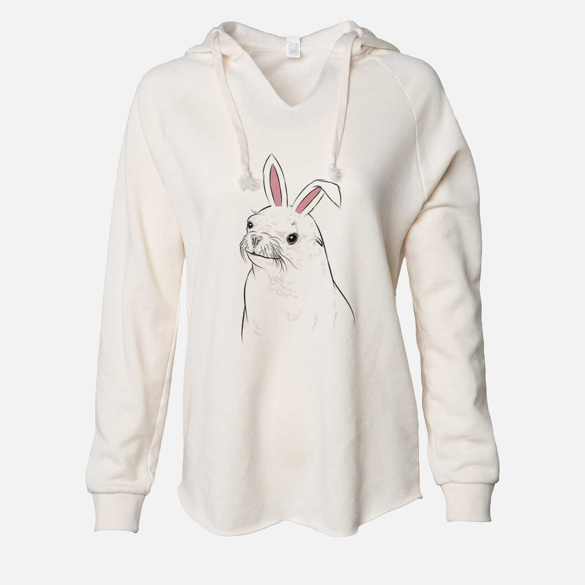 Easter Chip the California Sea Lion - Cali Wave Hooded Sweatshirt