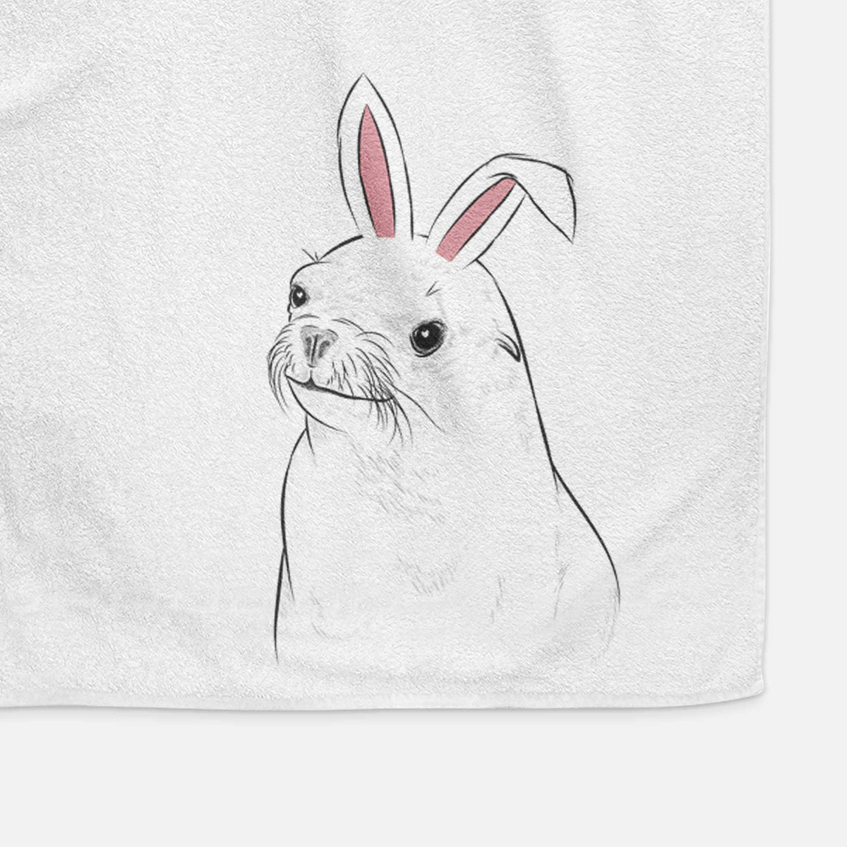 Chip the California Sea Lion Decorative Hand Towel