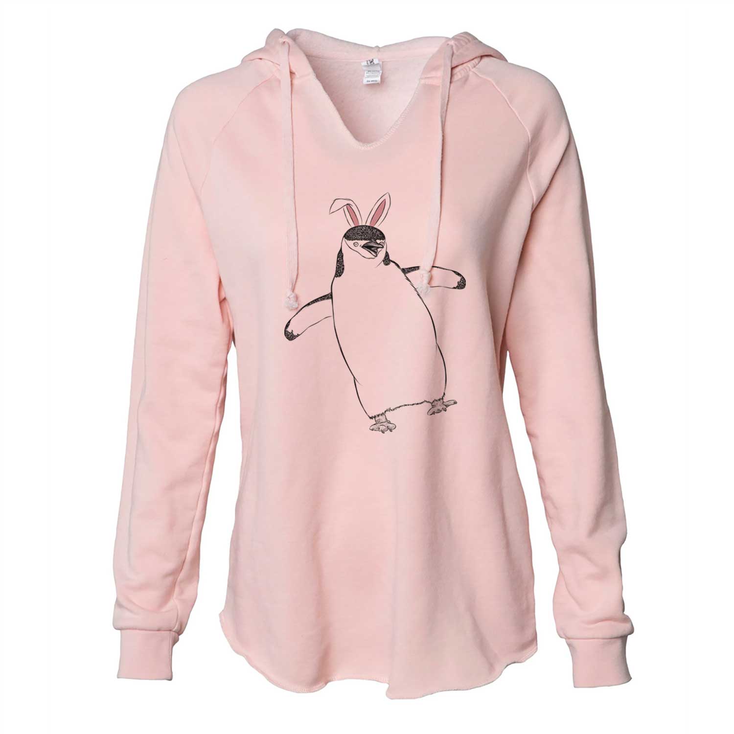 Easter Chive the Chinstrap Penguin - Cali Wave Hooded Sweatshirt