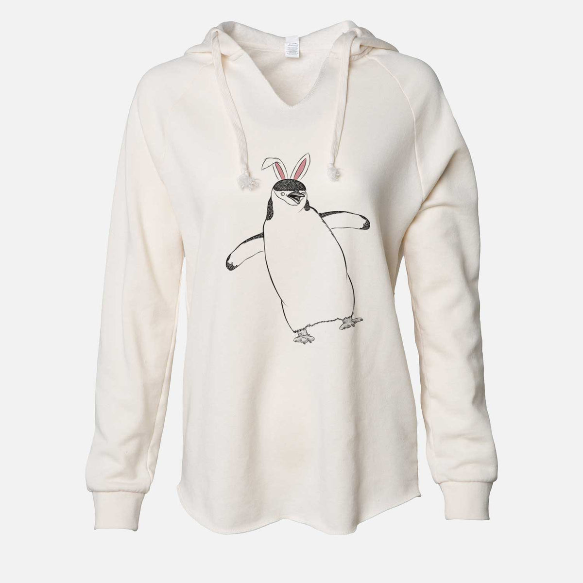 Easter Chive the Chinstrap Penguin - Cali Wave Hooded Sweatshirt